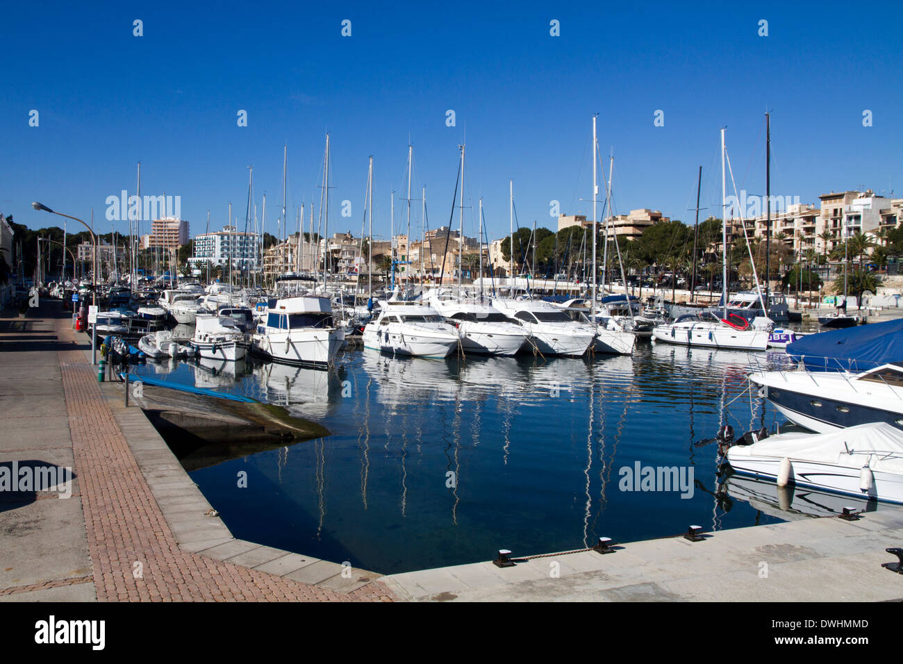Porto Cristo view Mallorca East Coast Balearic islands Spain Stock ...