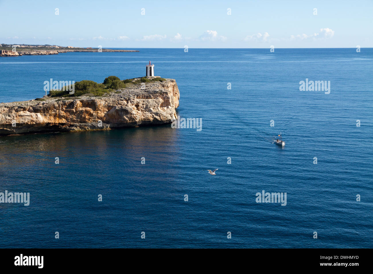 Mallorca Majorca east coast near Porto cristo Balearic Islands Spain Stock Photo