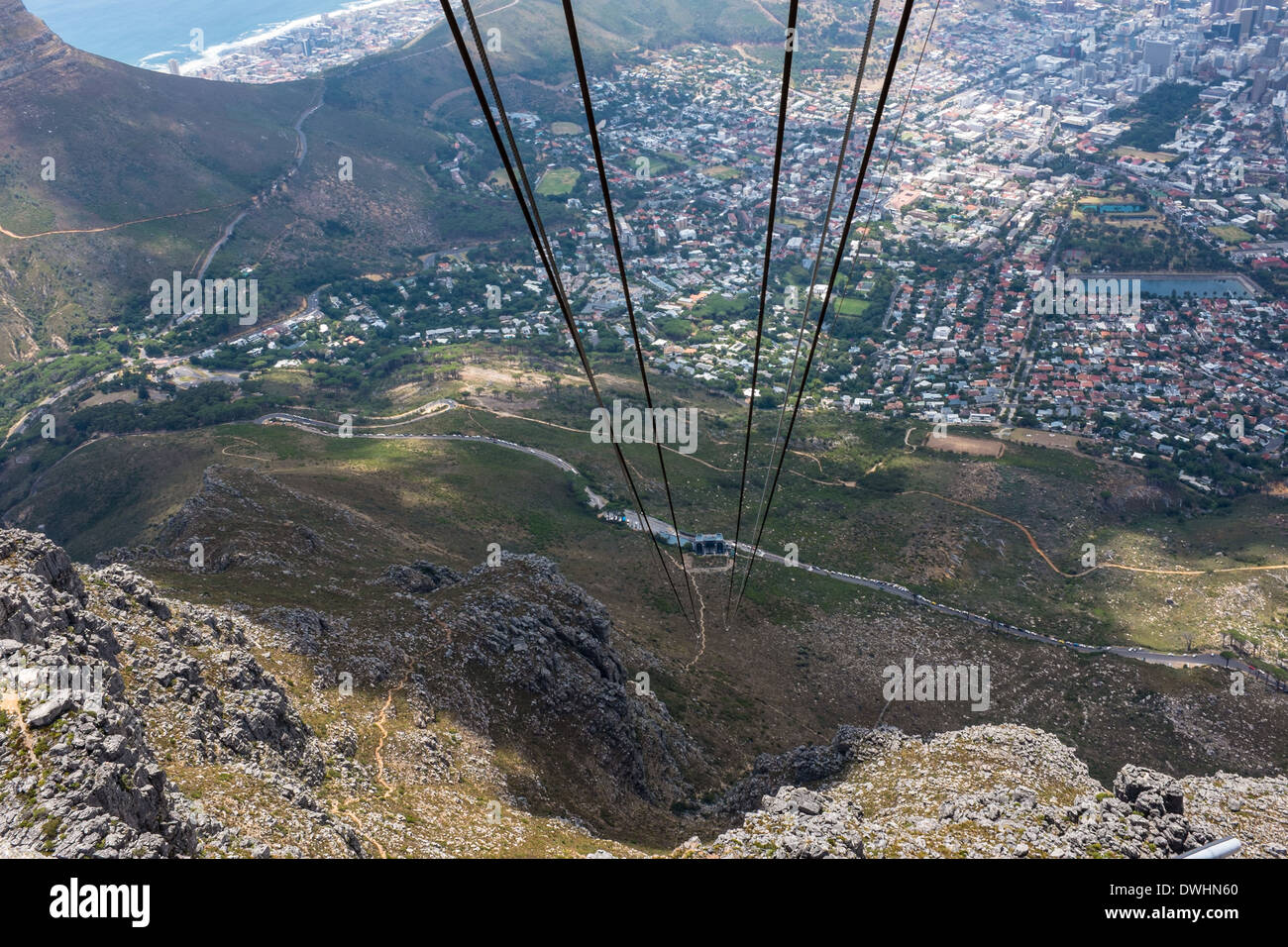 Cable Car, Table Mountain, Cape Town, South Africa Stock Photo Alamy