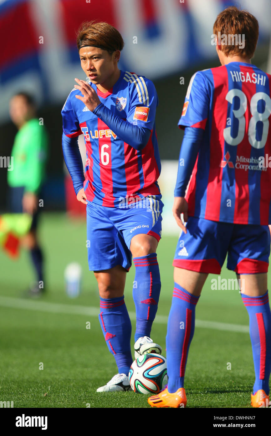 Kosuke Ota Fc Tokyo March 8 14 Football Soccer 14 J League Division 1 Match Between Fc Tokyo 1 1 Ventforet Kofu At Ajinomoto Stadium Tokyo Japan Photo By Yusuke Nakanishi Aflo Sport 1090 Stock Photo Alamy