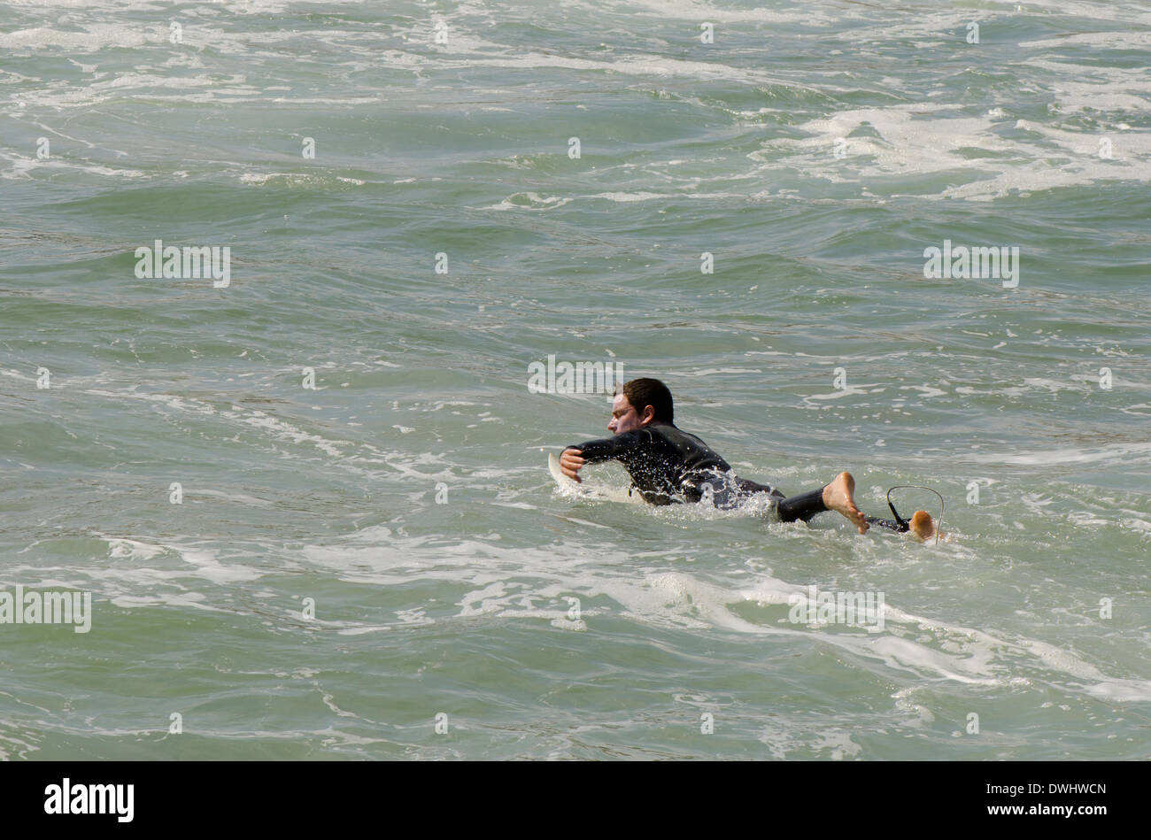 Big wave surfers hi-res stock photography and images - Alamy