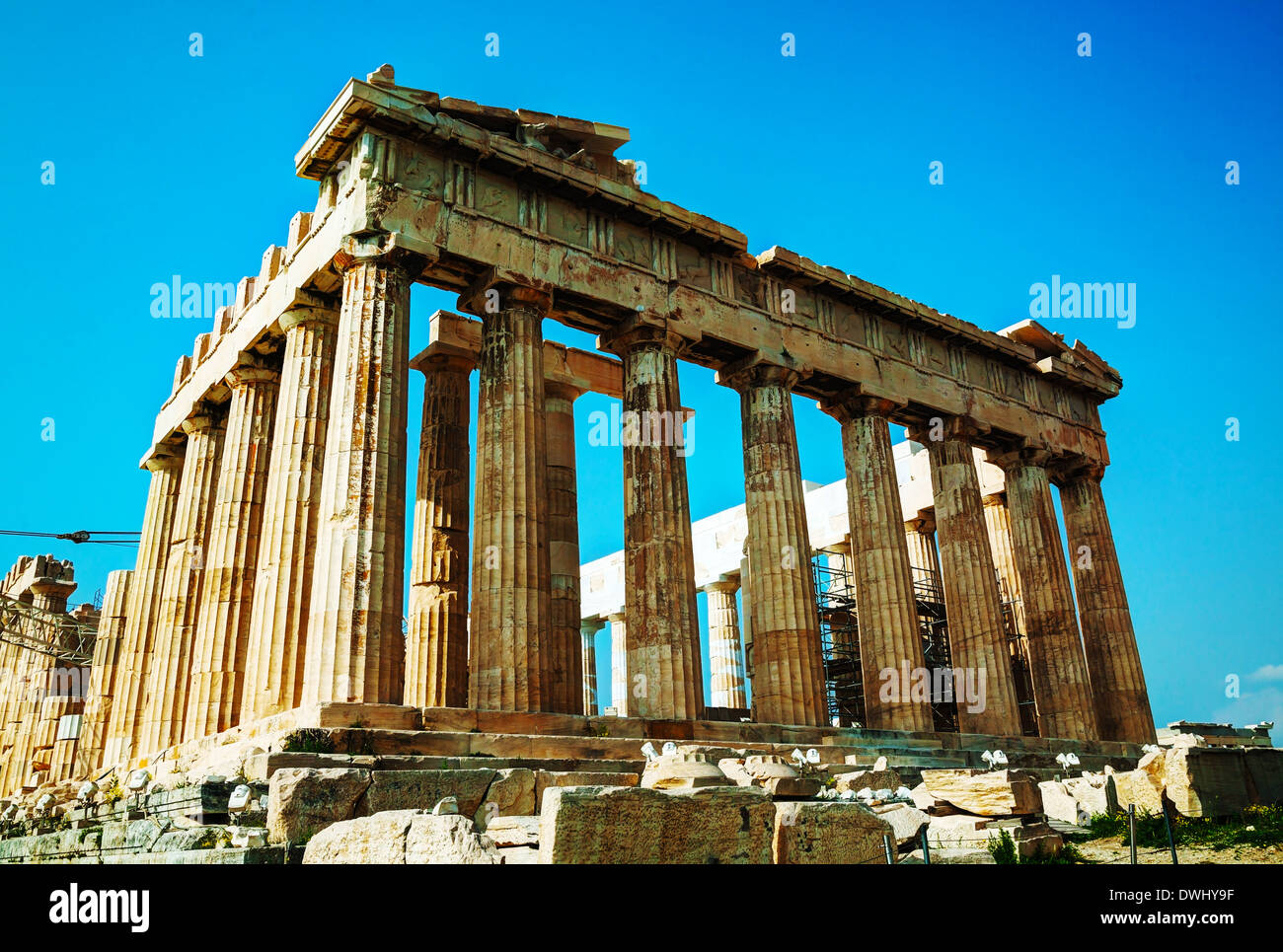A temple of the acropolis in athens hi-res stock photography and images ...