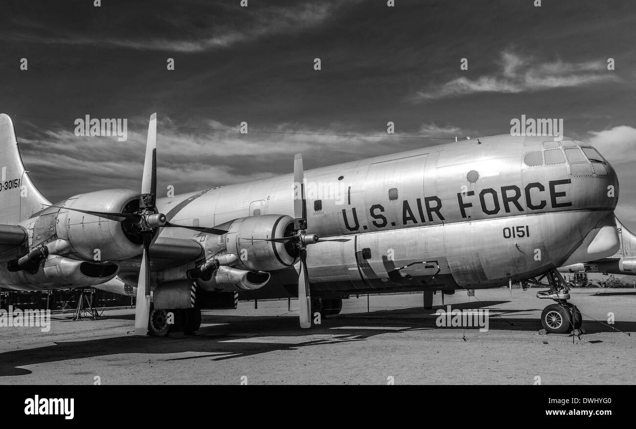 Vintage Aircraft Black & White Stock Photo Alamy