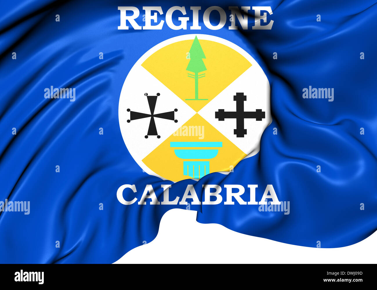 Flag of calabria hi-res stock photography and images - Alamy