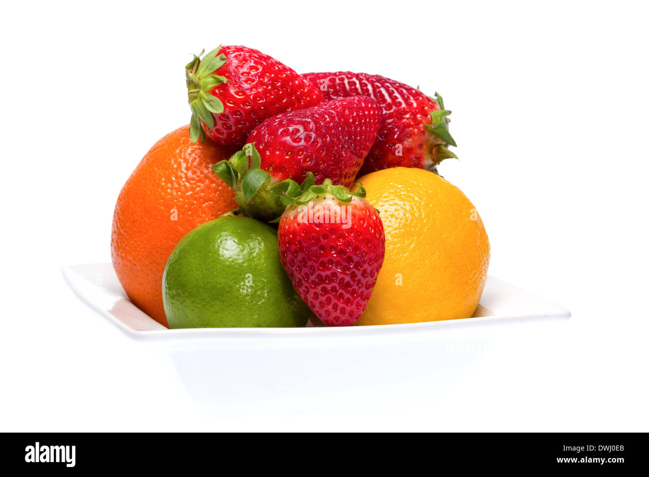 Strawberries, citrus and apples are full of vitamin C Stock Photo Alamy