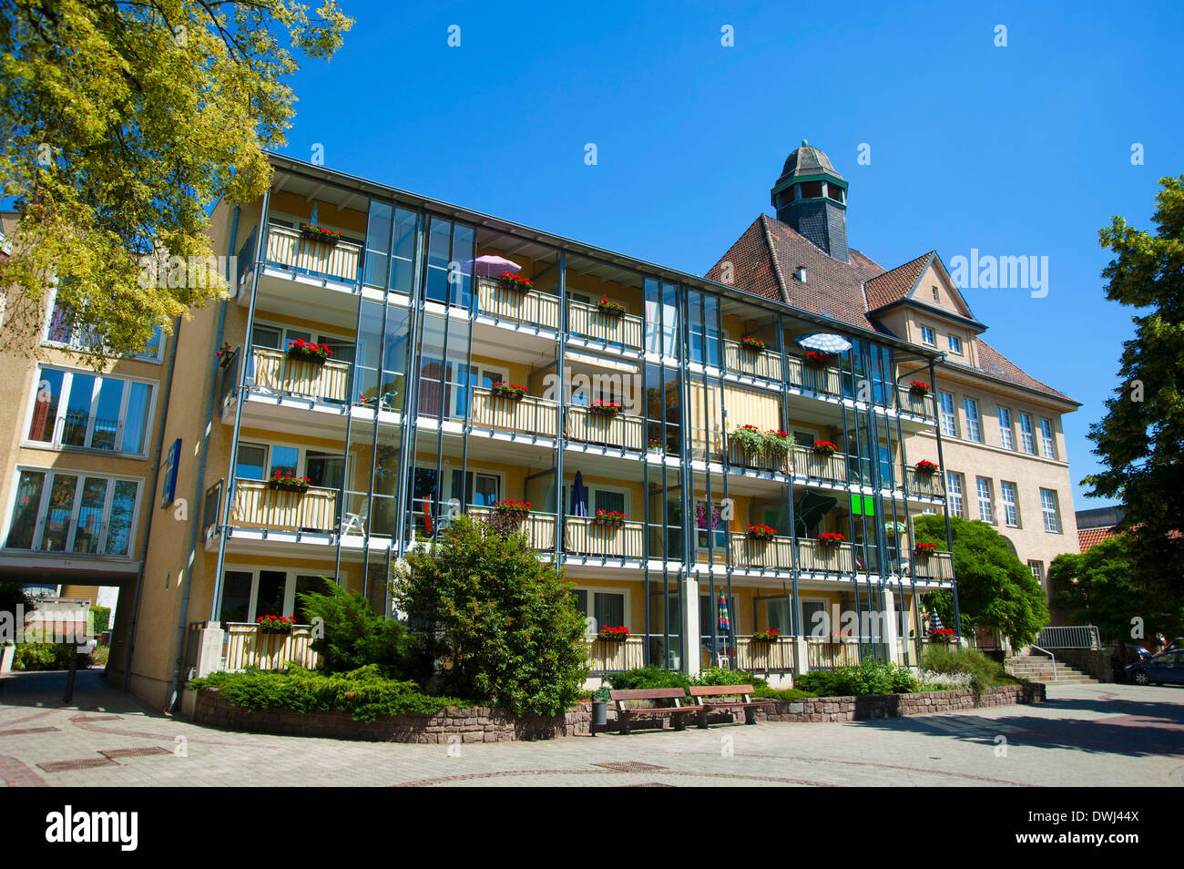 Old people's home, Peine Stock Photo