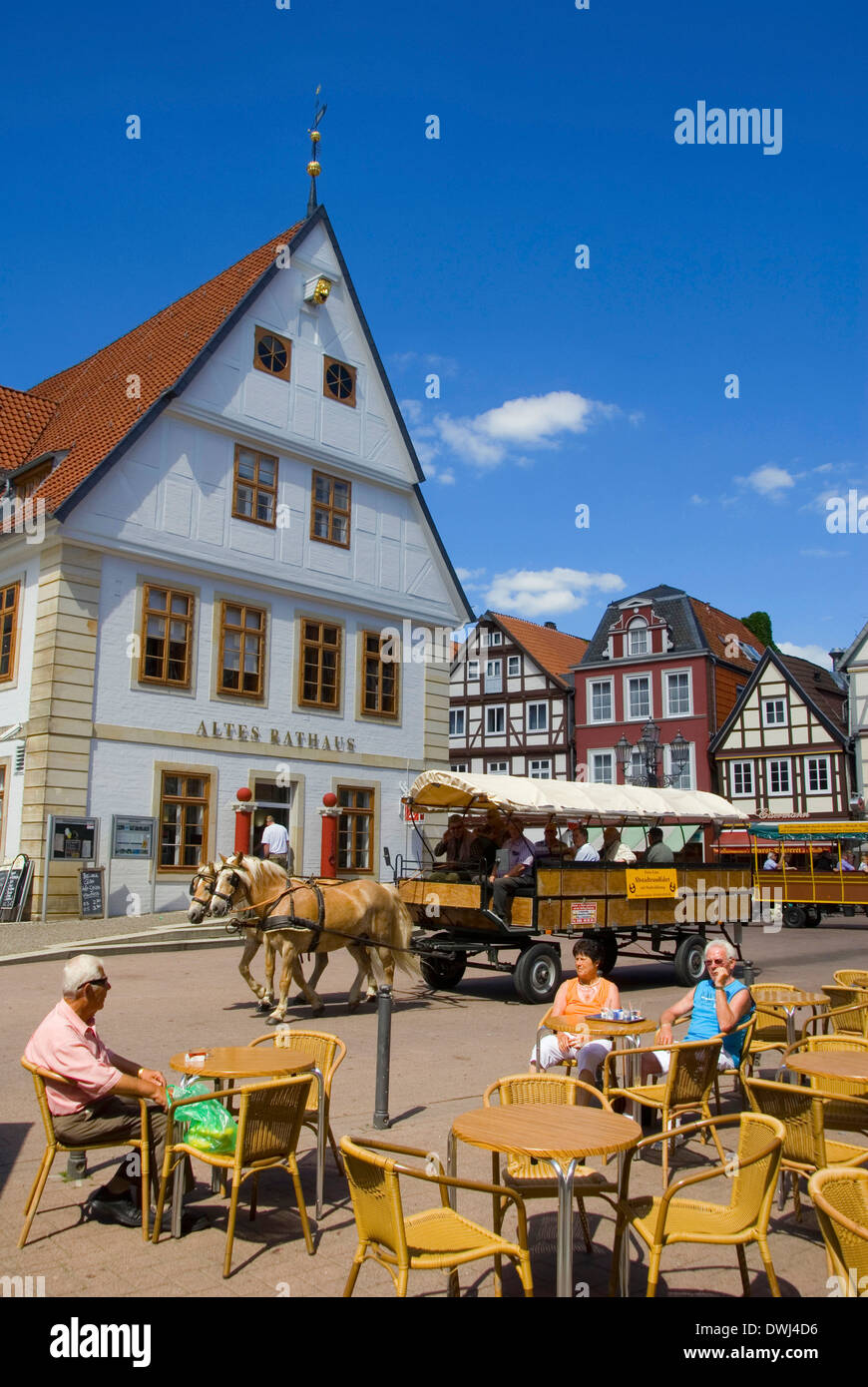 Old town hall, Celle Stock Photo