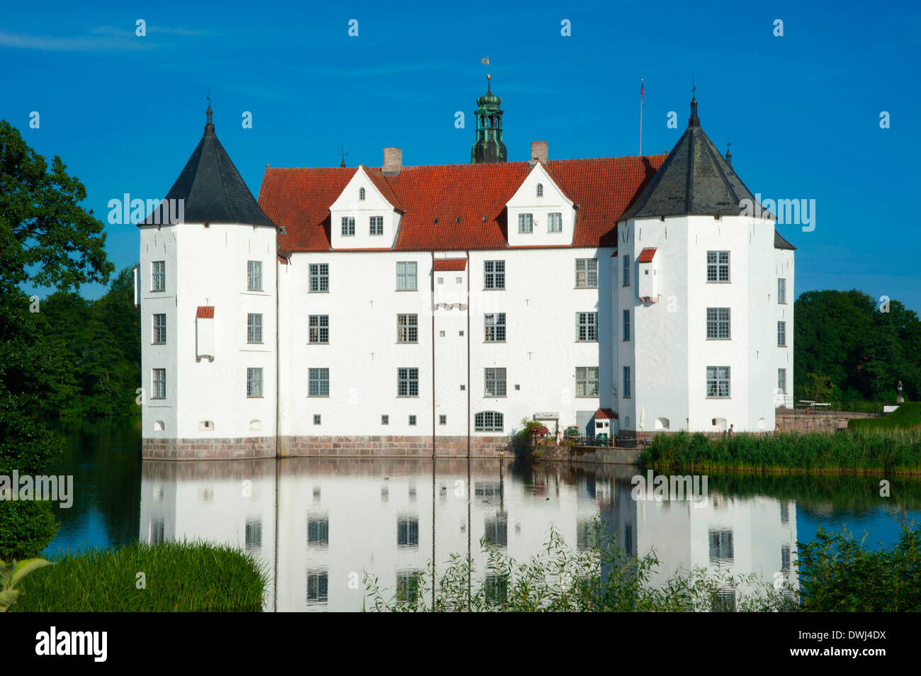 Castle Glucksburg, Glucksburg Stock Photo