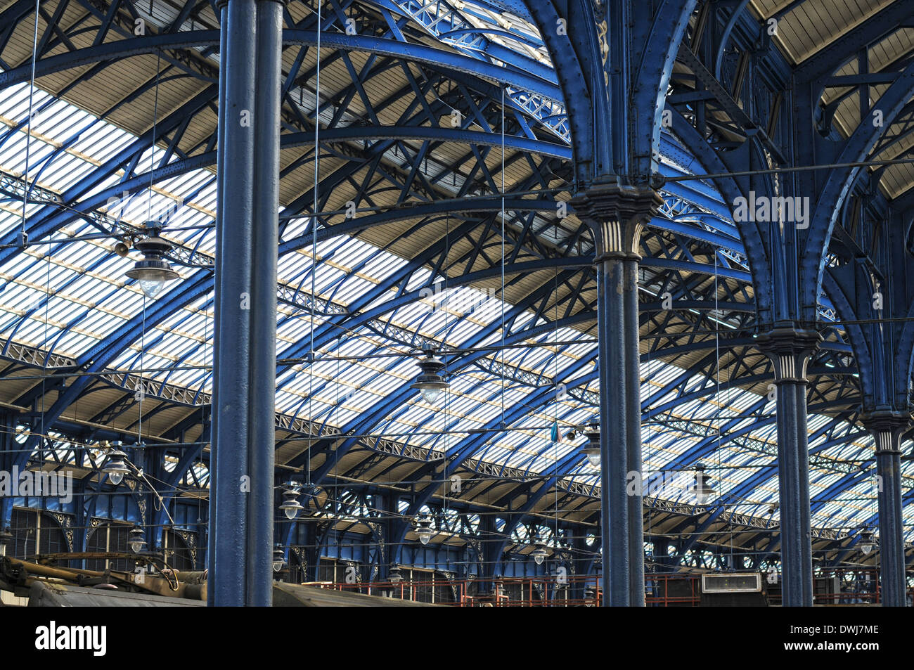 Brighton Railway Station architecture Stock Photo