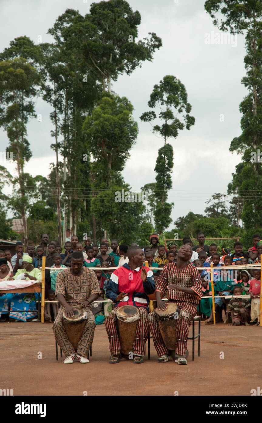 World AIDS Day celebration in Thyolo, Malawi Stock Photo