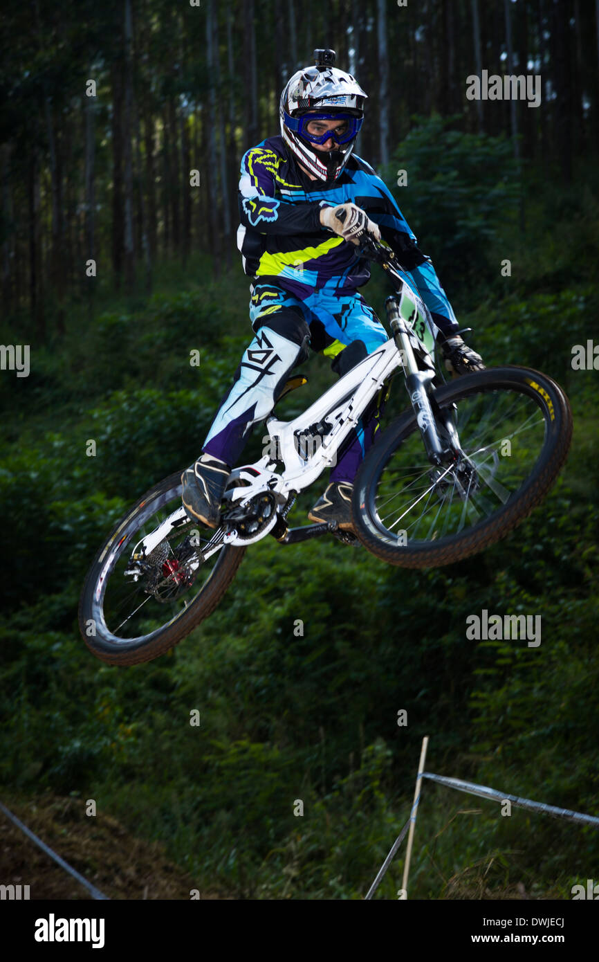 Mountain Biking Images XC DH Cross country and downhill Stock Photo Alamy