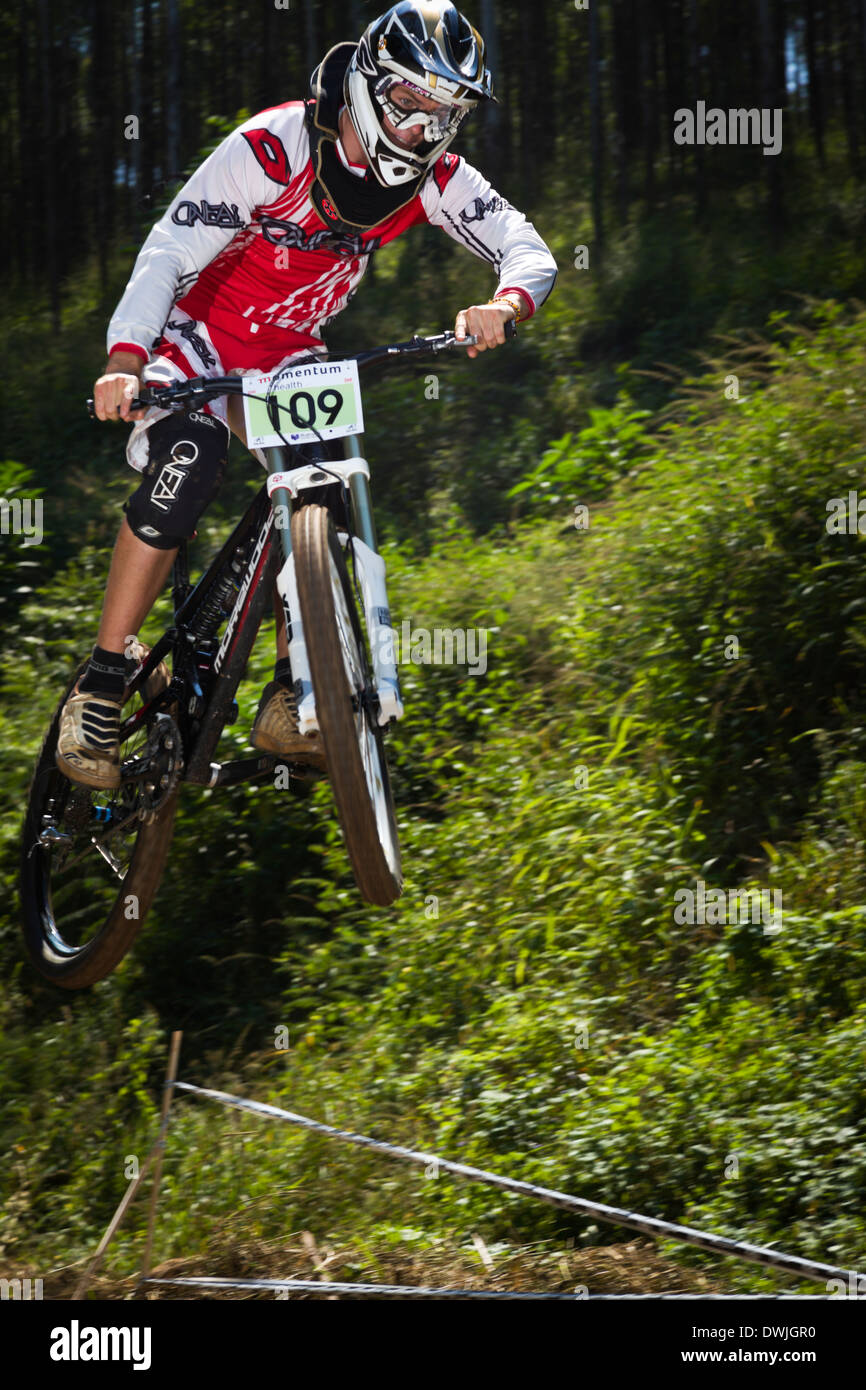 Mountain Biking Images XC DH Cross country and downhill Stock Photo Alamy