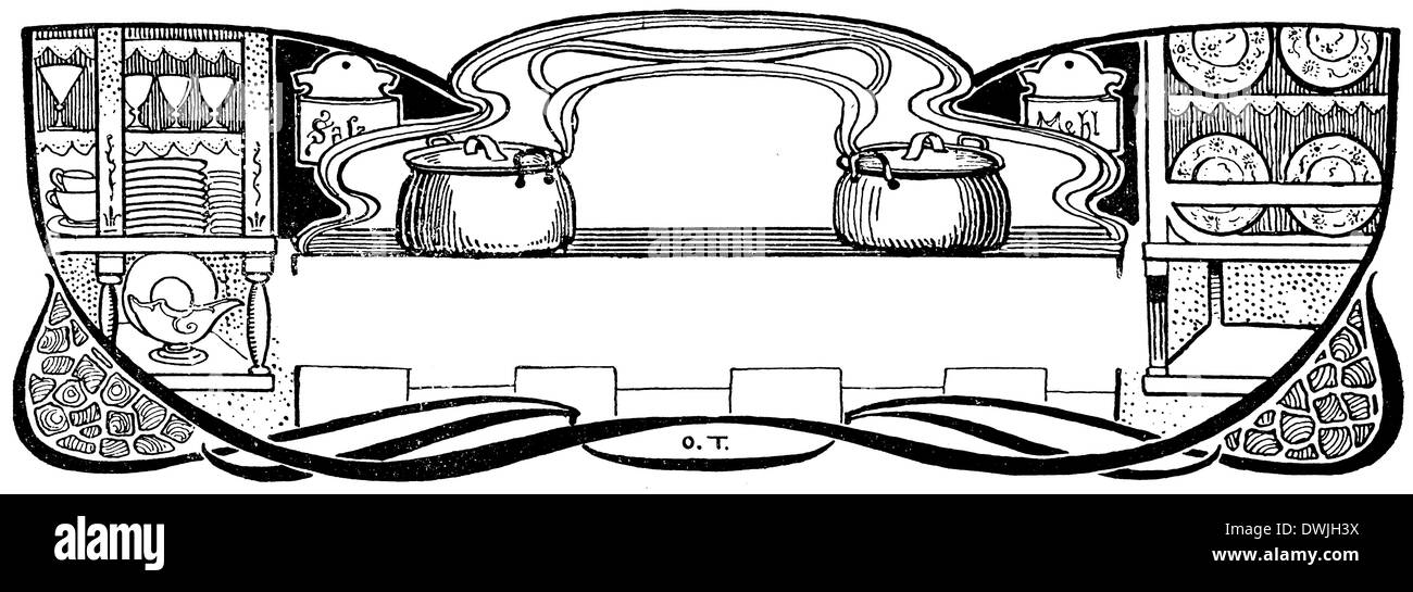 Ornament: Start of Chapter Stock Photo