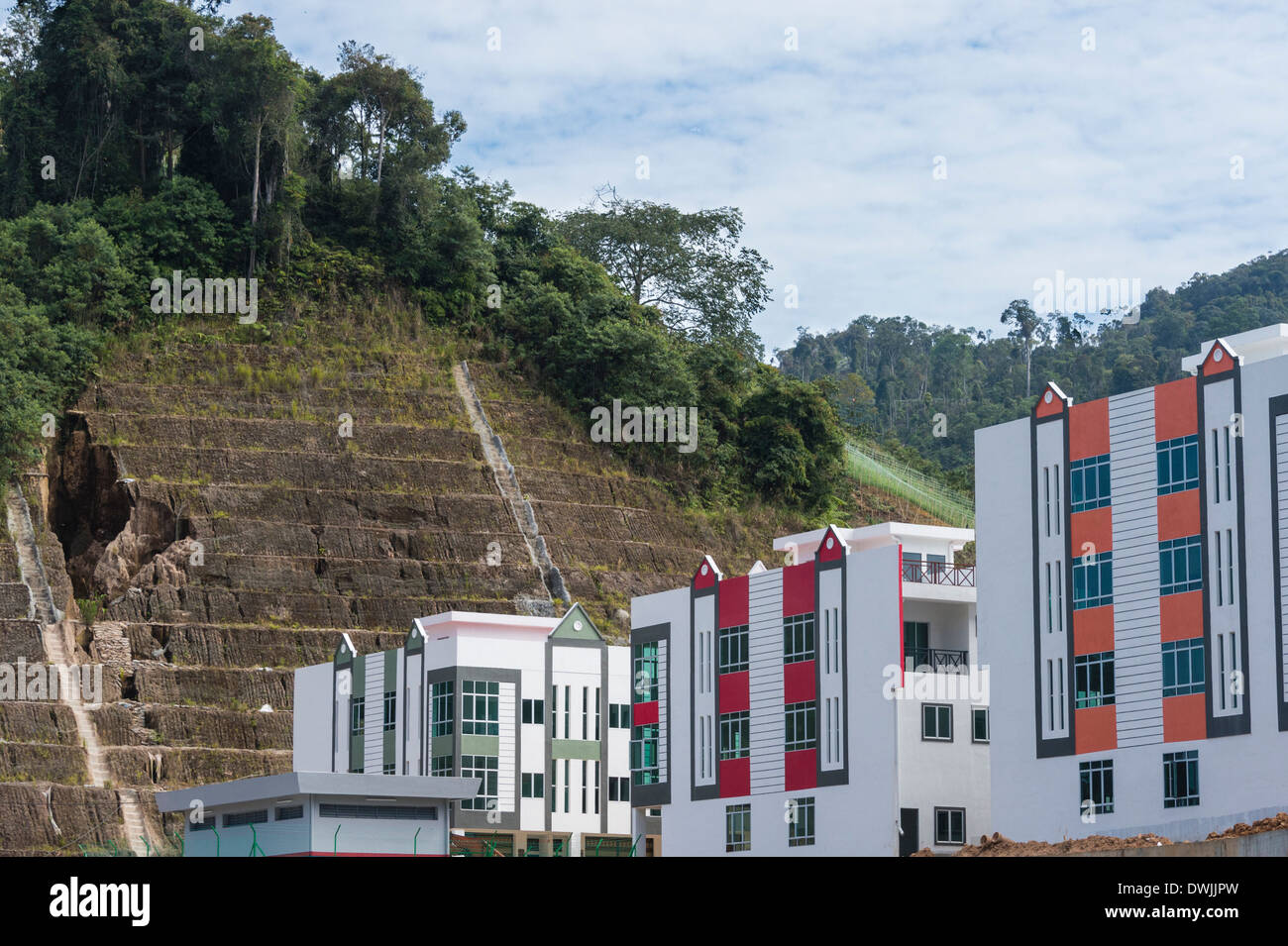 New apartments in the Cameron Highlands Stock Photo Alamy