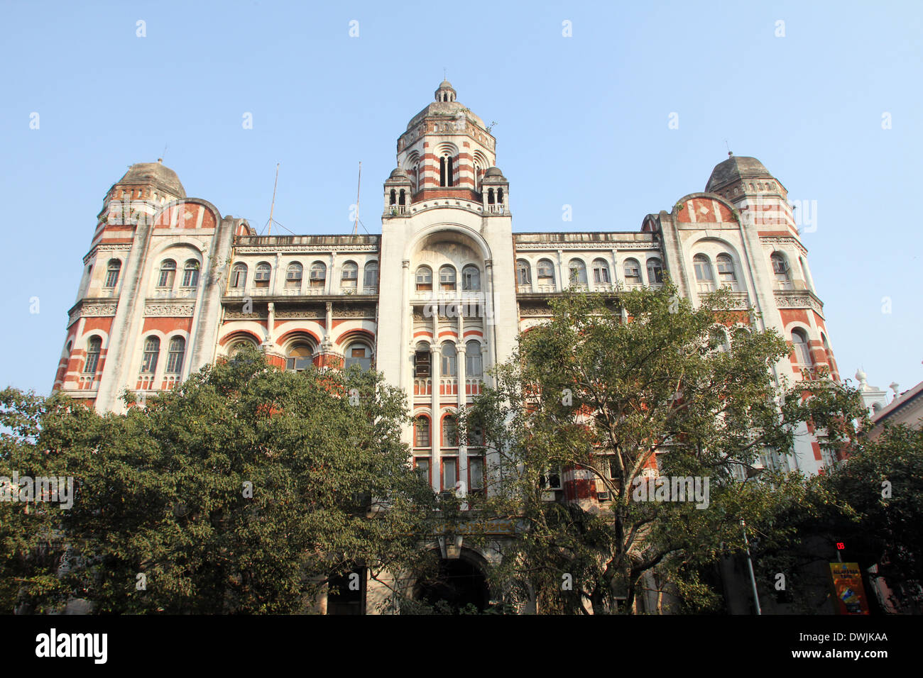 B.B.D. Bagh - the business center of Calutta / Kolkata, India on November 25, 2012 Stock Photo