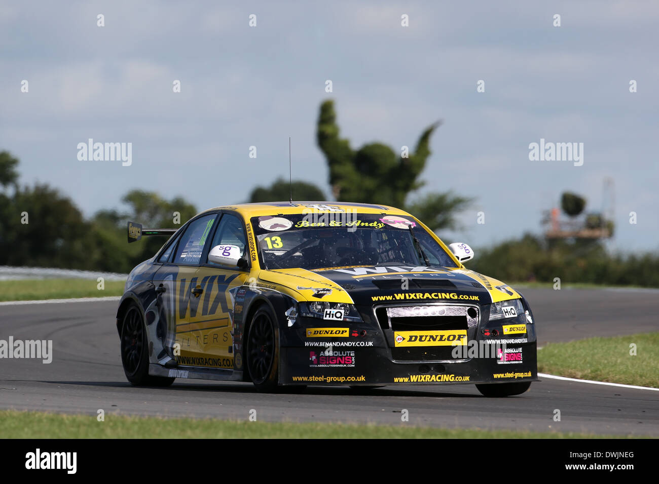 Rob Austin (GBR) WIX Racing Audi A4 Stock Photo