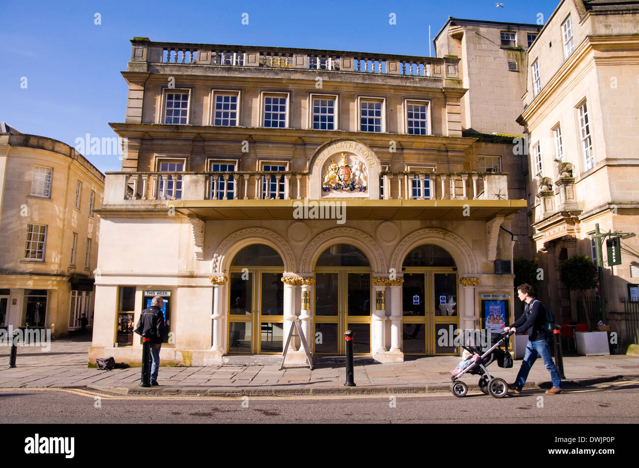 New Theatre Royal in Bath Somerset England Stock Photo - Alamy