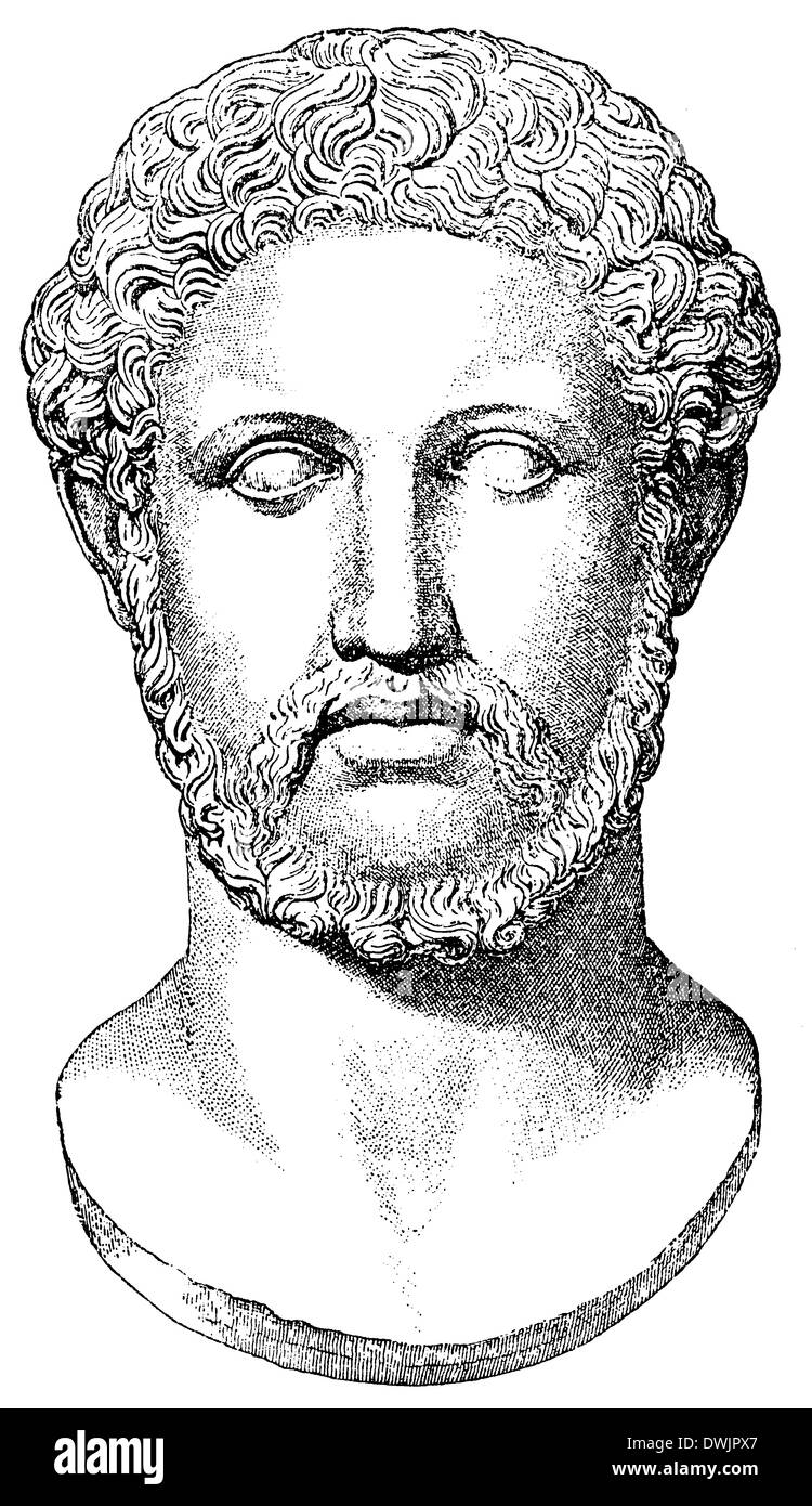 Alcibiades, (c. 450–404 BC), Athenian statesman, orator, and general Stock Photo