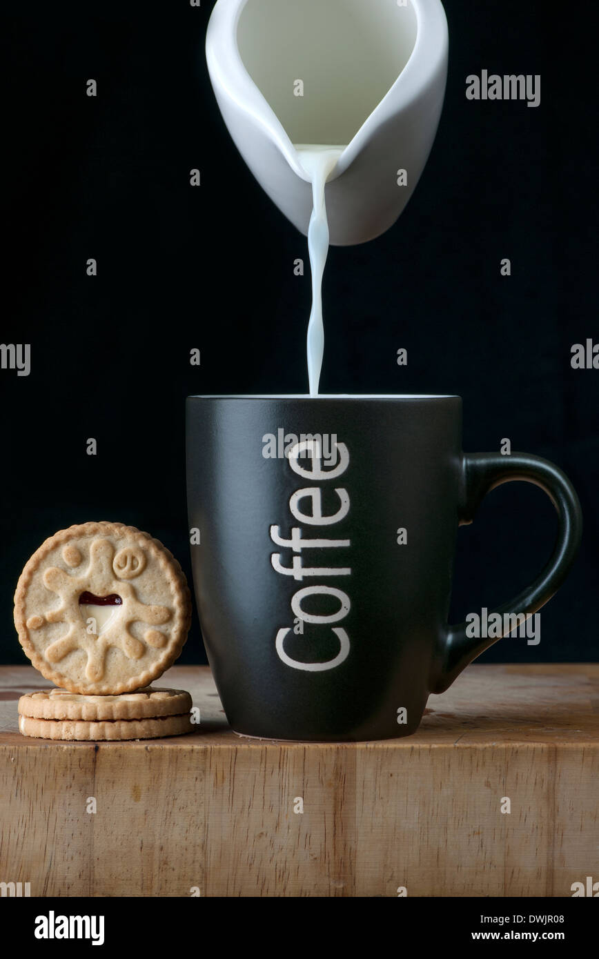 Mug milk coffee hires stock photography and images Alamy