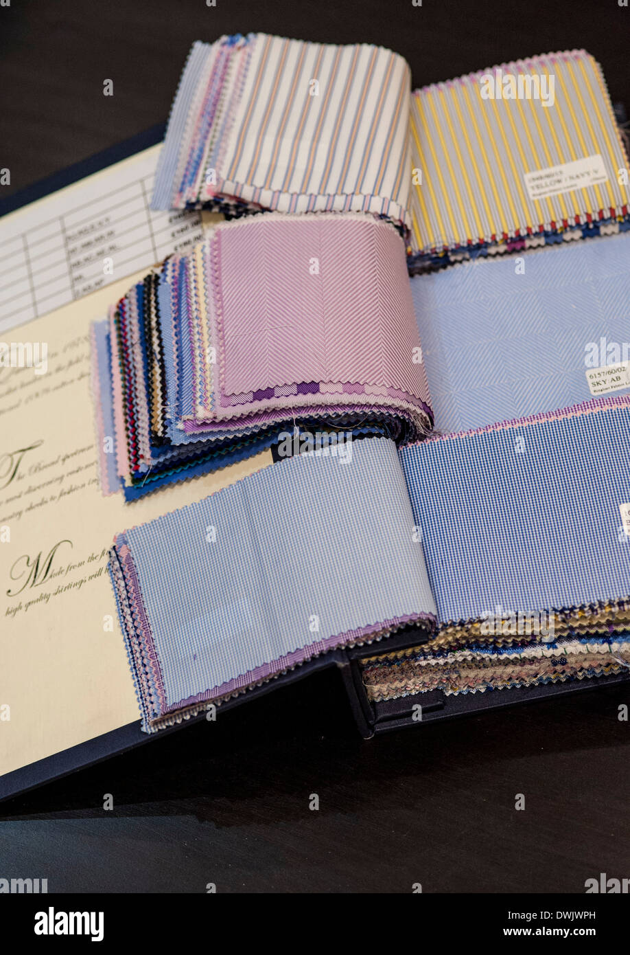 Newly opened Grosvenor Shirts Jermyn street store. Bespoke tailored