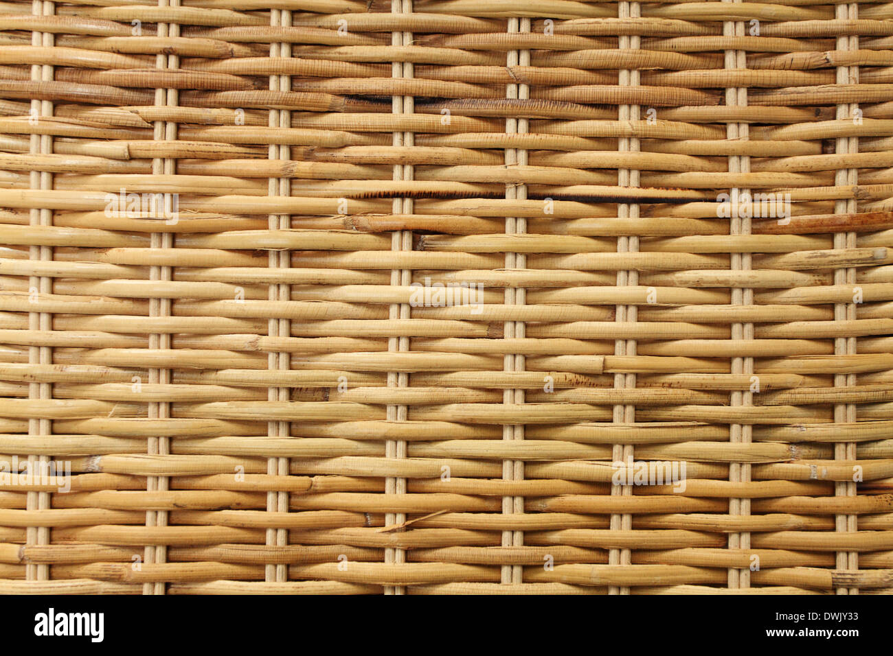 Woven rattan texture background Stock Photo