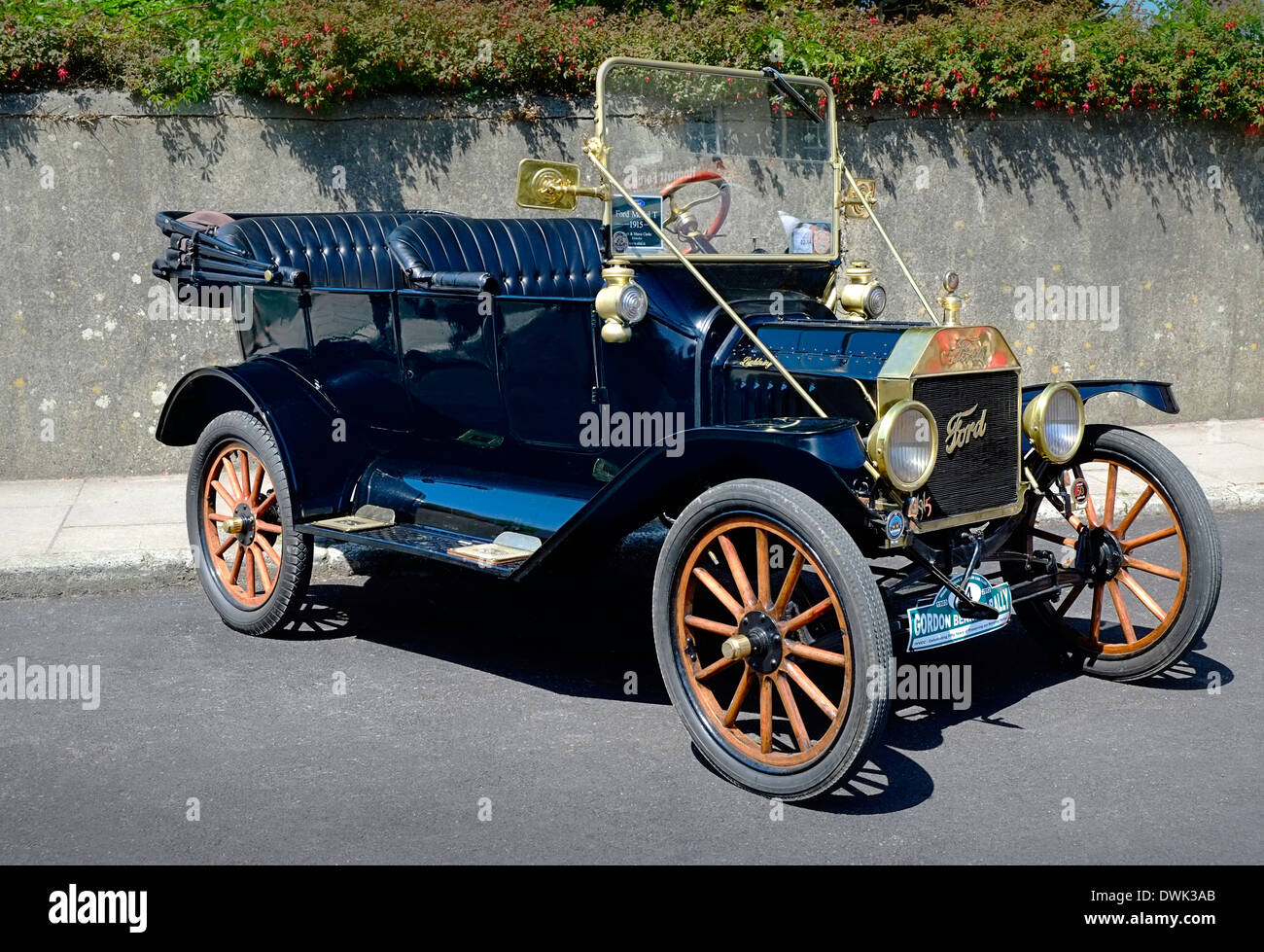 Converable Model T Ford motorcar in Ireland Stock Photo