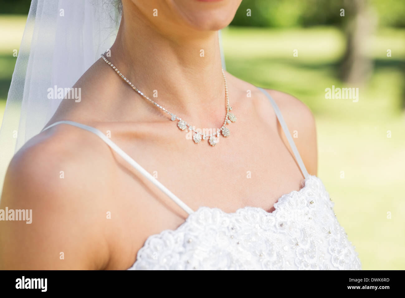 Bride necklace hires stock photography and images Alamy — free download