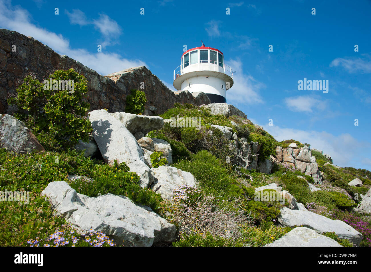 Lighthouse, Cape Point Stock Photo