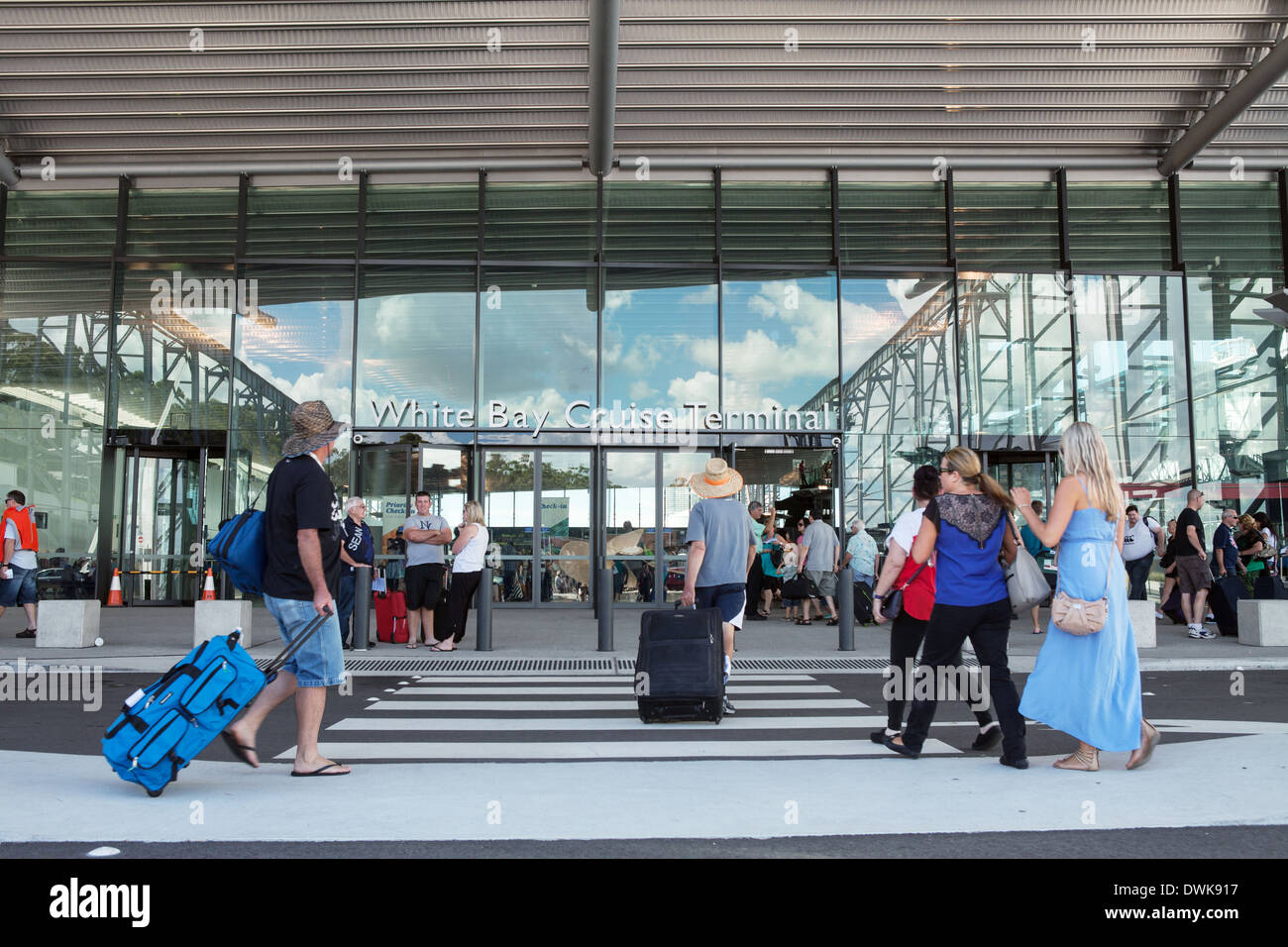 White Bay Cruise Terminal in Balmain, Sydney Stock Photo Alamy