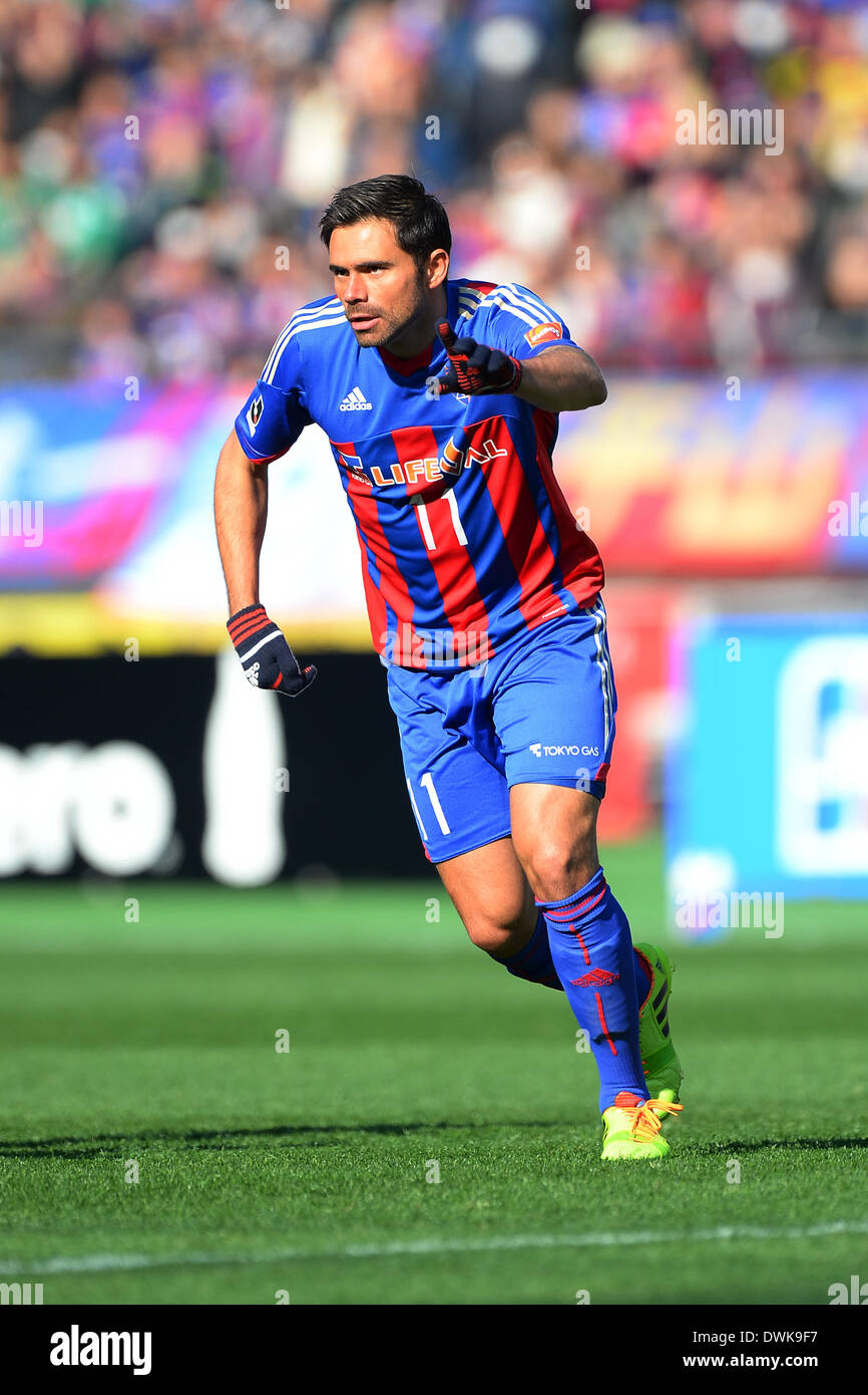 Tokyo Japan 8th Mar 14 Edu Fc Tokyo Football Soccer 14 J League Division 1 Match Between F C Tokyo 1 1 Ventforet Kofu At Ajinomoto Stadium In Tokyo Japan C Aflo Alamy Live News Stock Photo Alamy