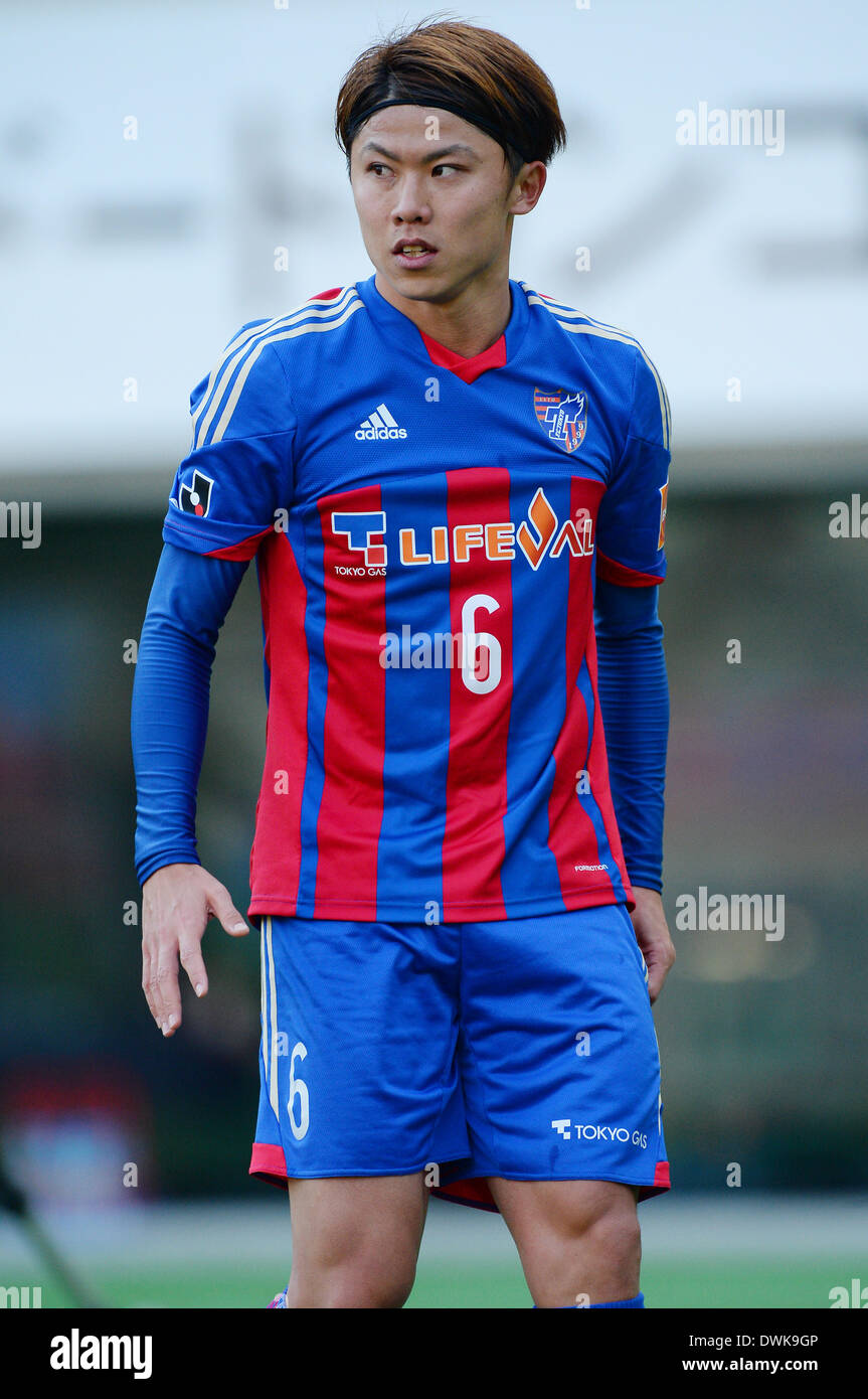 Tokyo Japan 8th Mar 14 Kosuke Ota Fc Tokyo Football Soccer 14 J League Division 1 Match Between F C Tokyo 1 1 Ventforet Kofu At Ajinomoto Stadium In Tokyo Japan C Aflo Alamy Live News