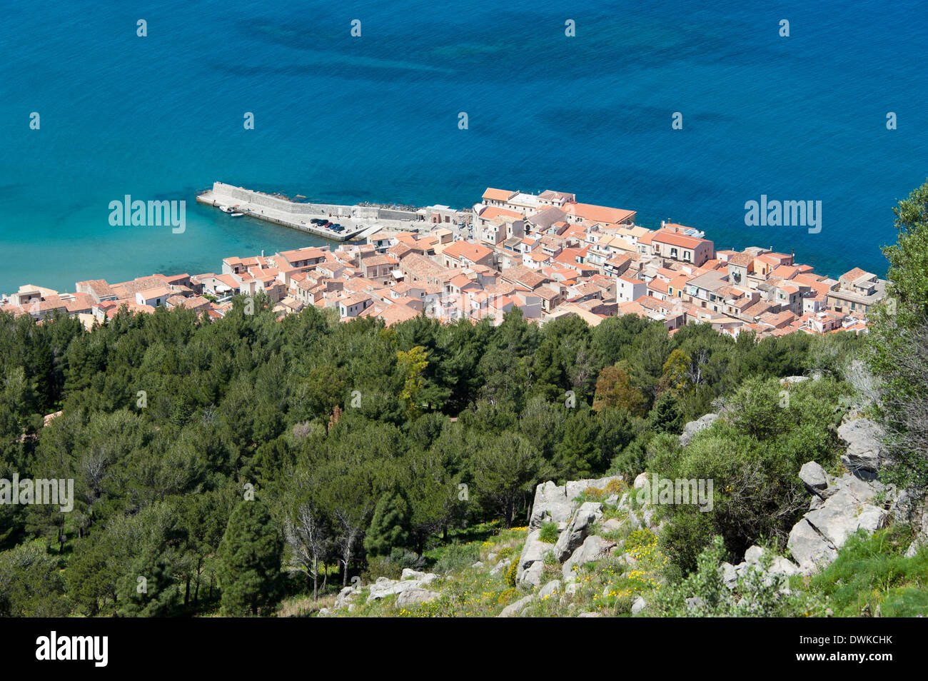 Old town, Cefalu Stock Photo