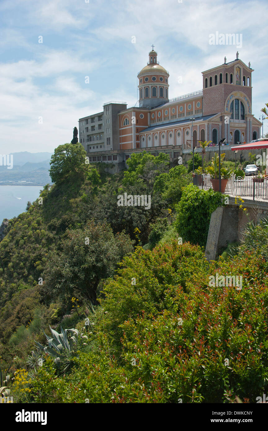 Santuario Maria Santissima del Tindari, Tindari Stock Photo Alamy