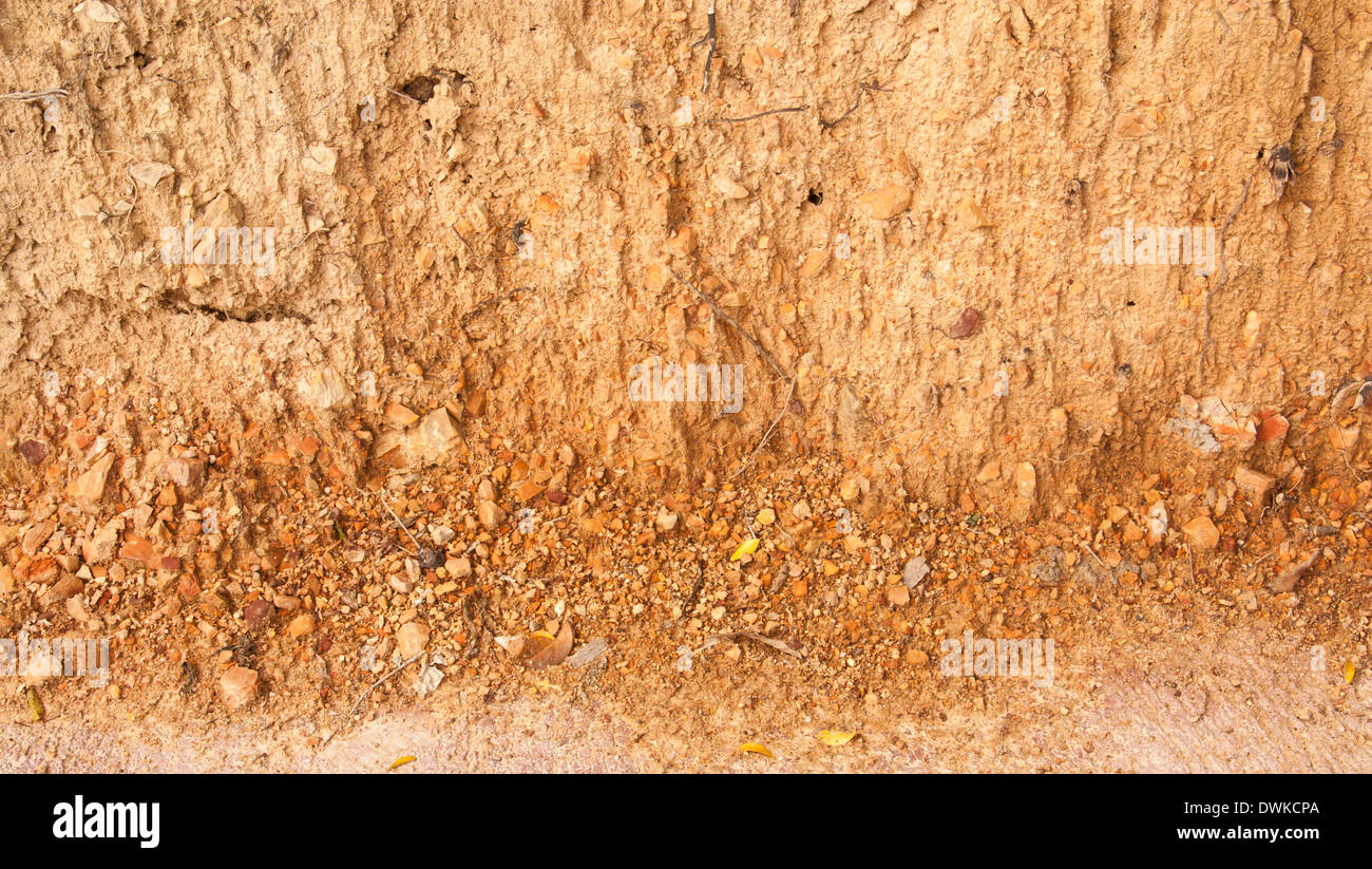 Soil layers earth cross section sand hi-res stock photography and ...