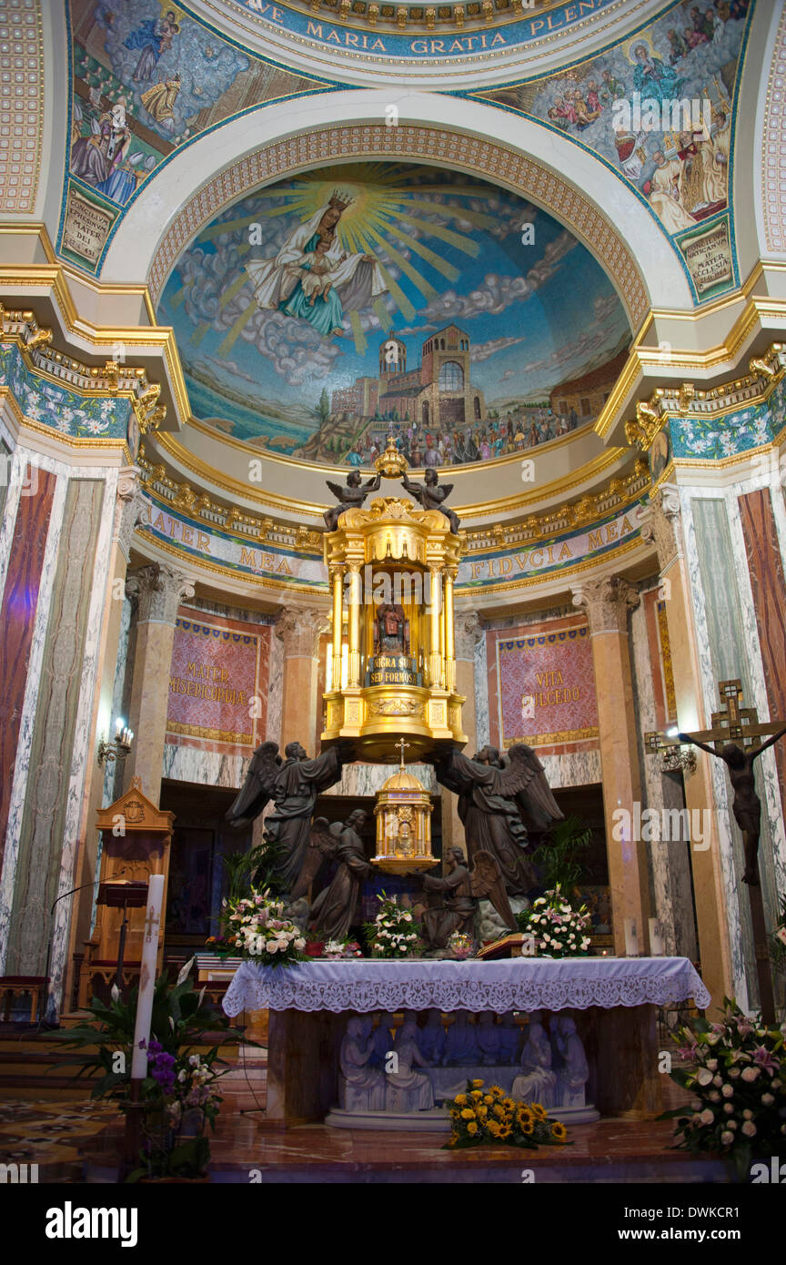 Santuario Maria Santissima del Tindari, Tindari Stock Photo Alamy