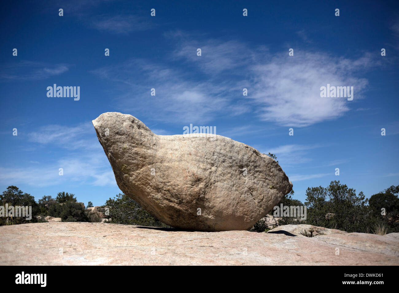 (140311) -- BAJA CALIFORNIA, March 11, 2014 (Xinhua) -- Image taken on March 9, 2014 shows rock formations at the archaelogical site of 'El Vallecito' near La Rumorosa town Baja California, northwest of Mexico. According to the National Institute of Antropology and History (INAH, its acronym in Spanish), El Vallecito was occupied by members of the Yuman linguistic family, which originally lived in the northwest area of the state of Baja California and southern California. At the site there are rock paintings of simple lines traced with mineral dyes in white, red, black and yellow. (Xinhua/Guil Stock Photo