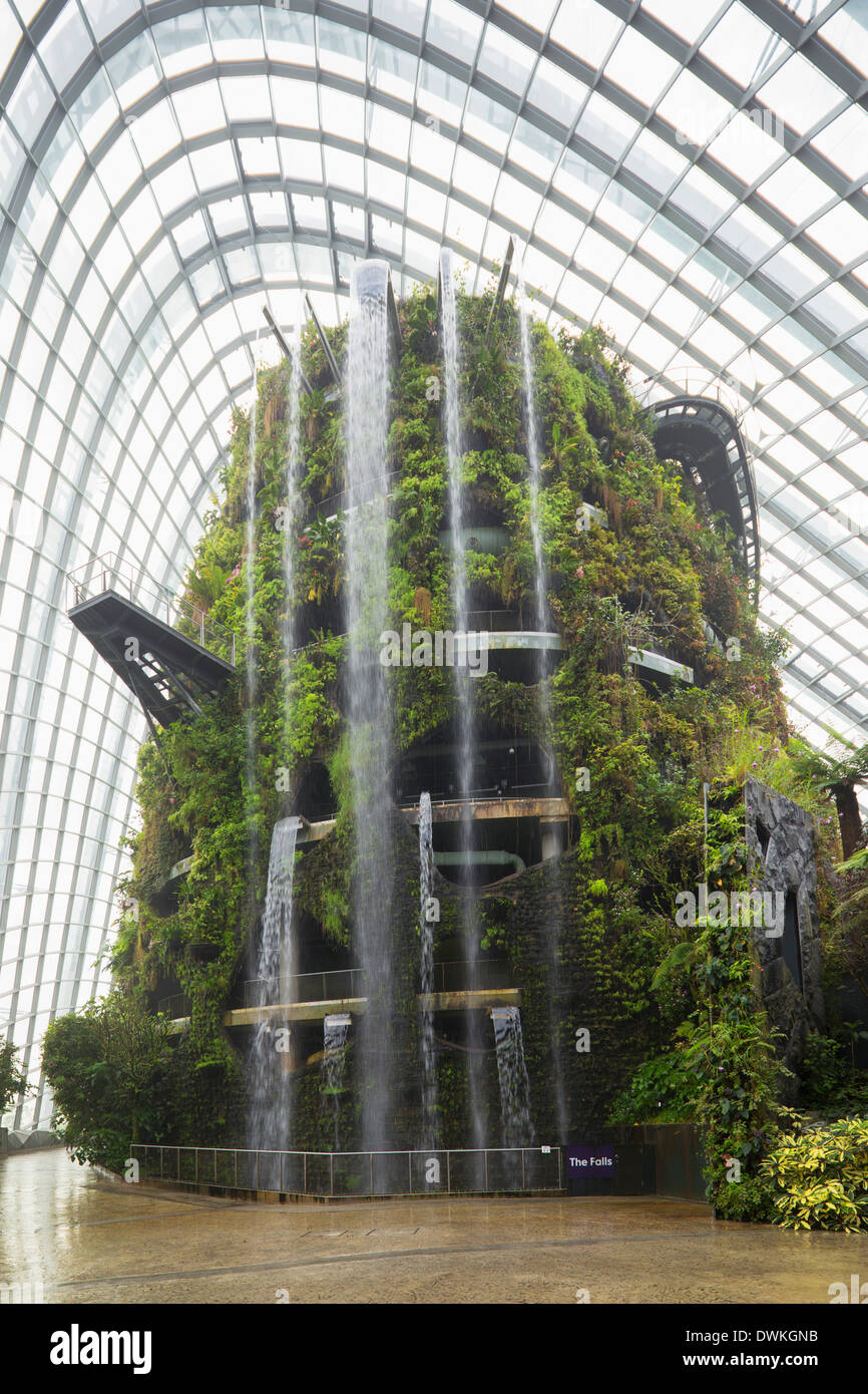 Gardens by the Bay, Cloud Forest, botanic garden, Singapore, Southeast