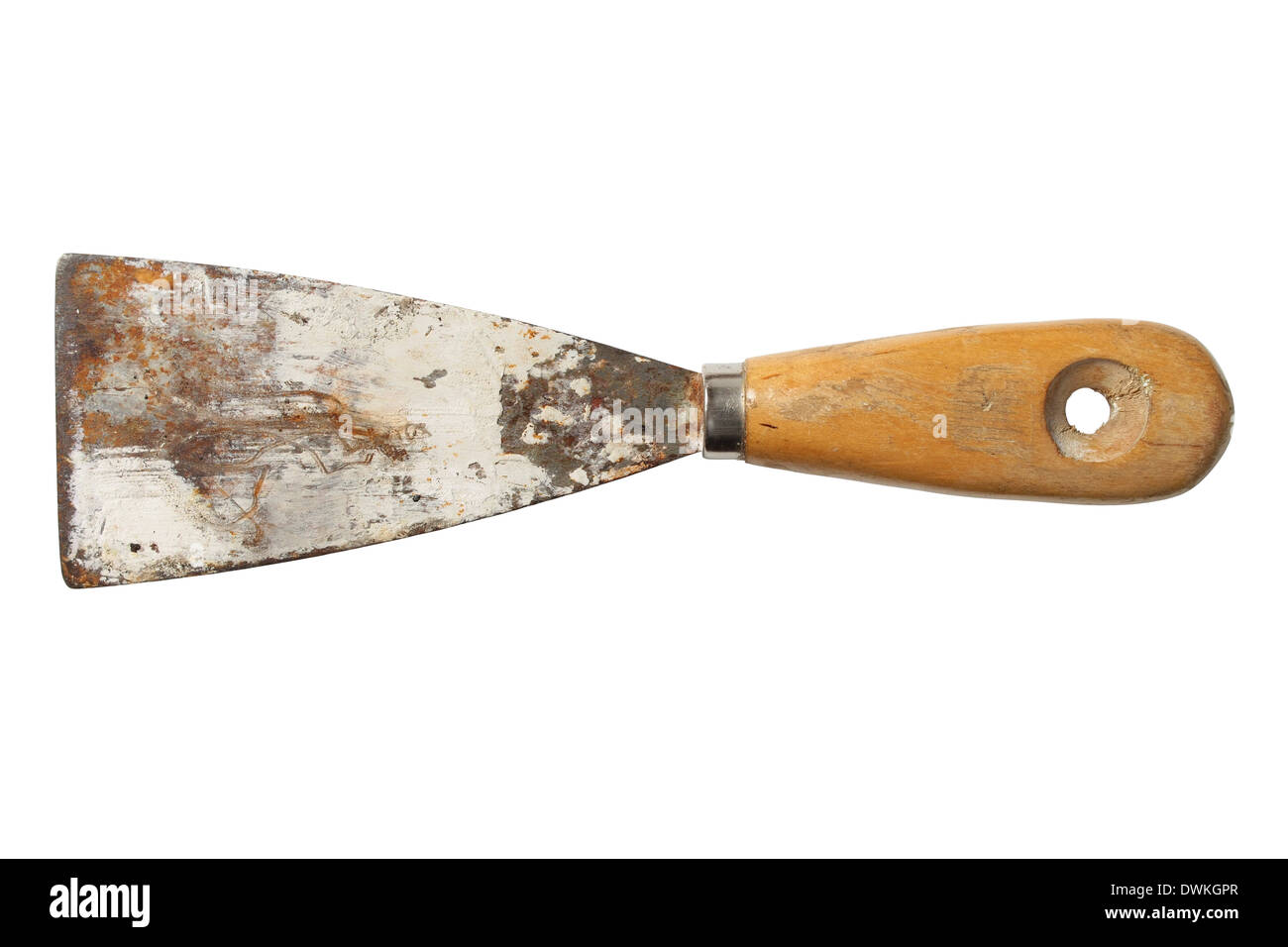 Old dirty scraper Stock Photo