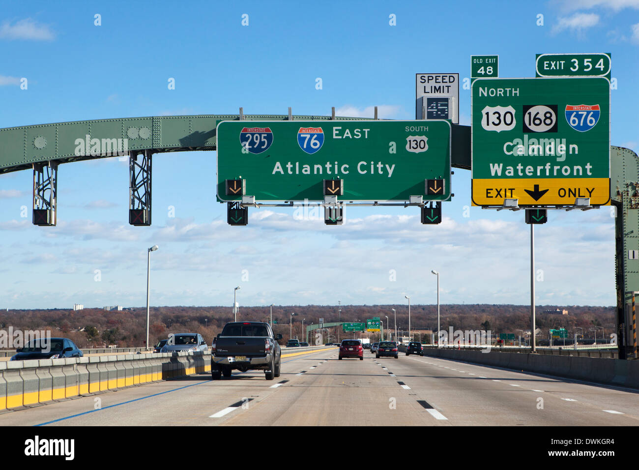 New Jersey Road Signs High Resolution Stock Photography And Images Alamy