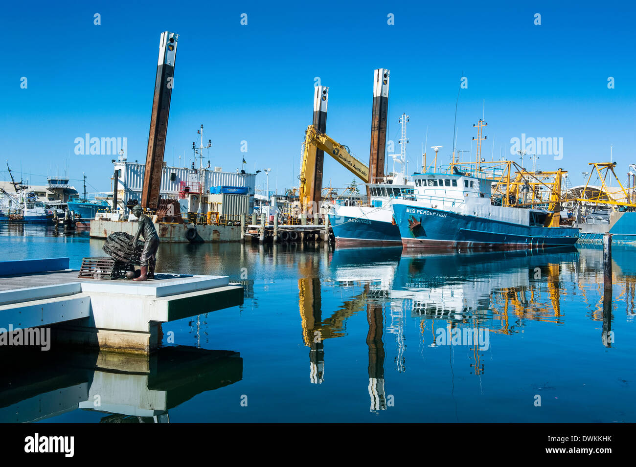 Fremantle fishing boat harbour hires stock photography and images Alamy