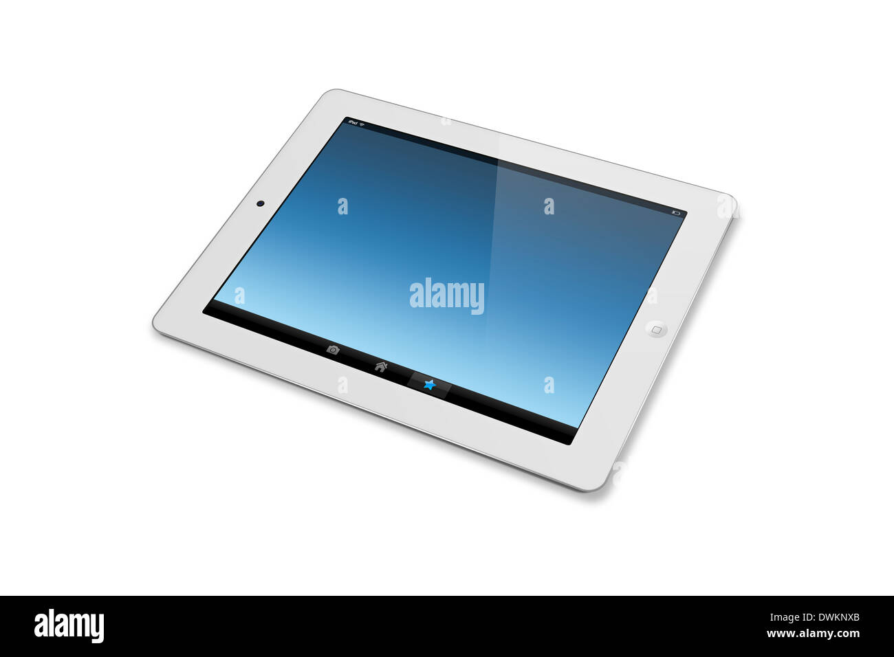 Tablet ipad 2, digitally generated image. Stock Photo