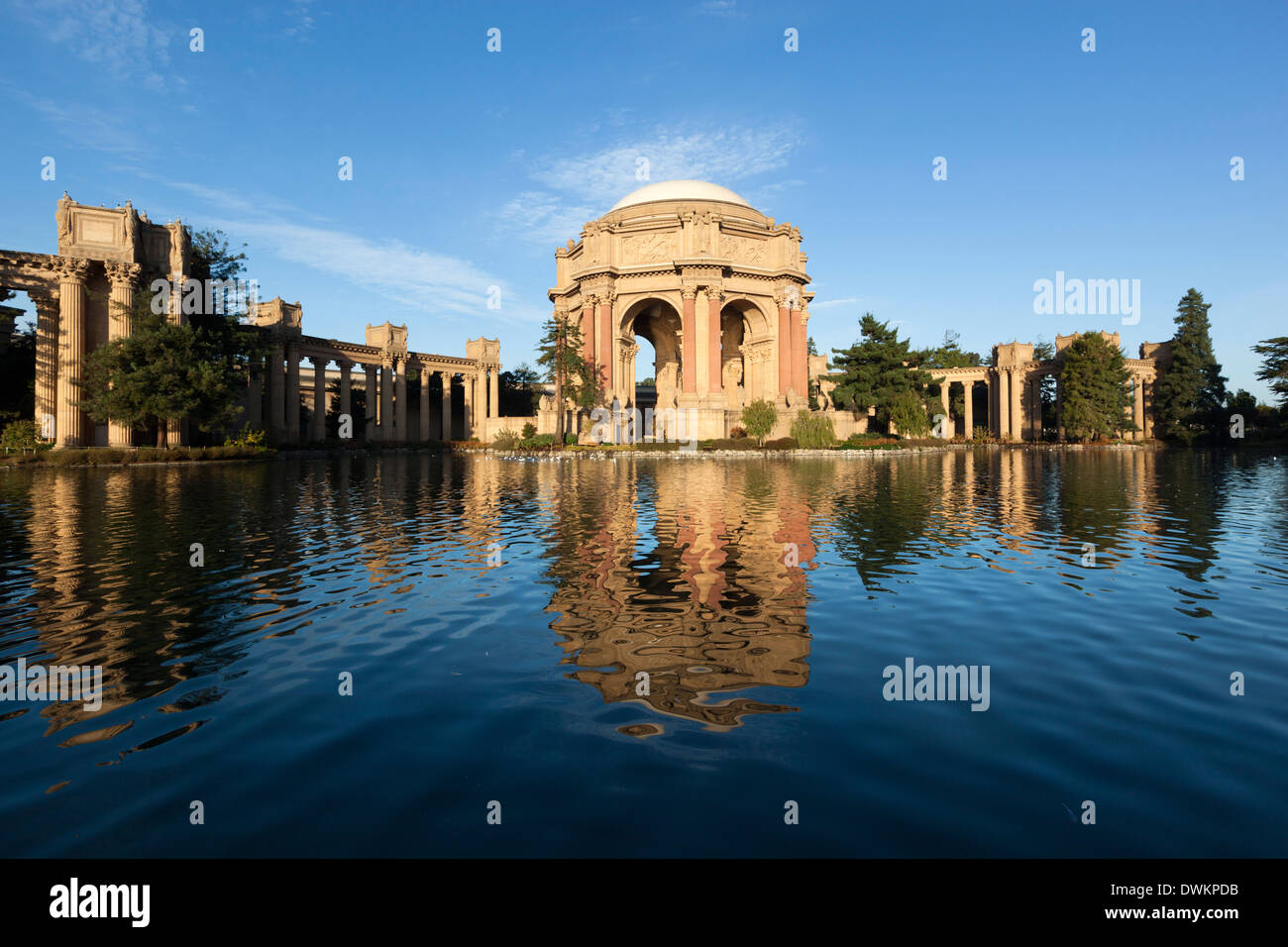 Palace of Fine Arts, San Francisco, California, United States of America, North America Stock Photo