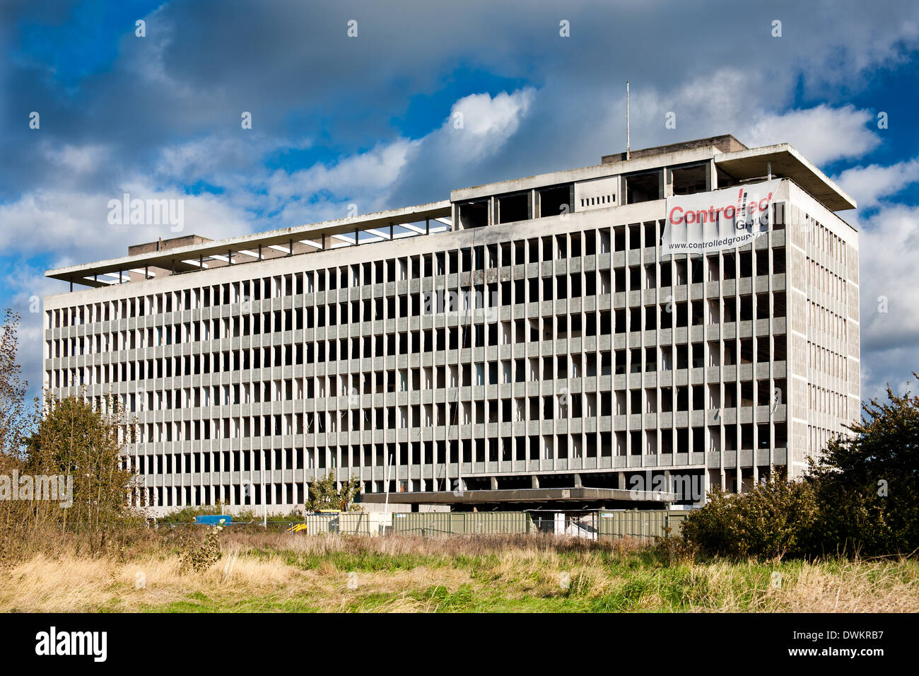 Dissused ICI Offices, Billingham, Teesside Stock Photo Alamy