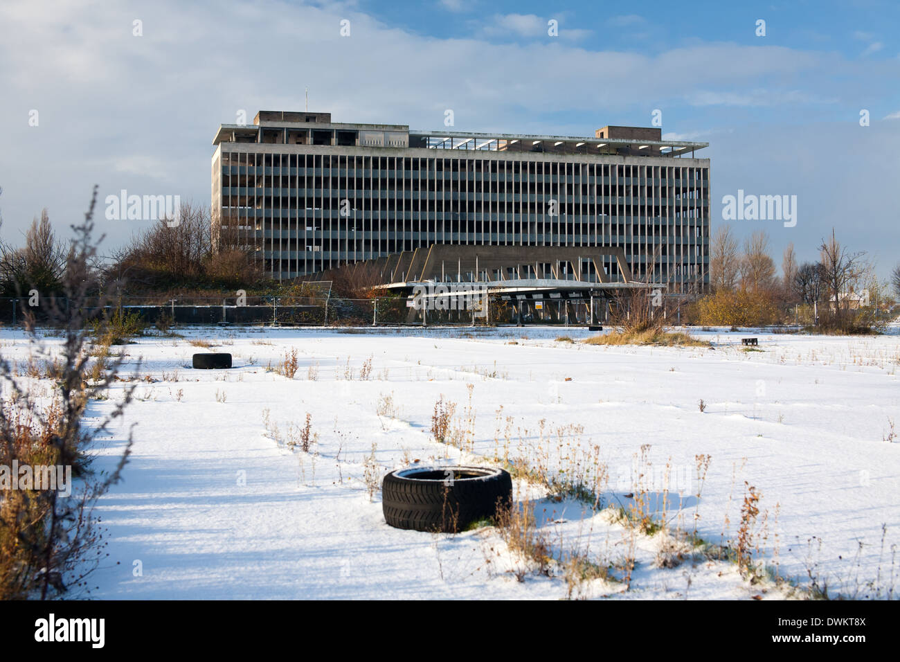 Dissused ICI Offices, Billingham, Teesside Stock Photo Alamy