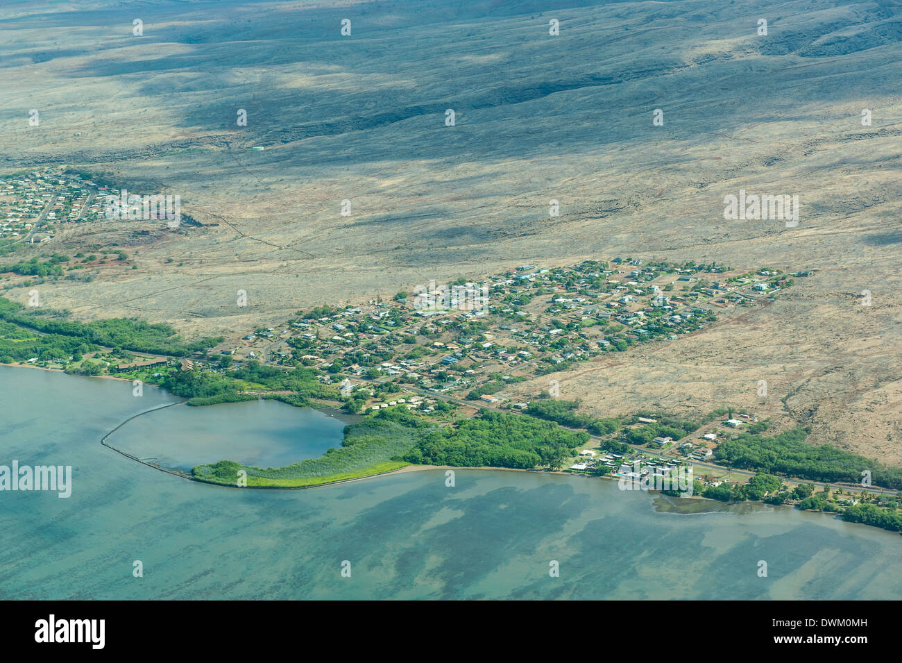 Aerial view of hawaii island hi-res stock photography and images - Alamy