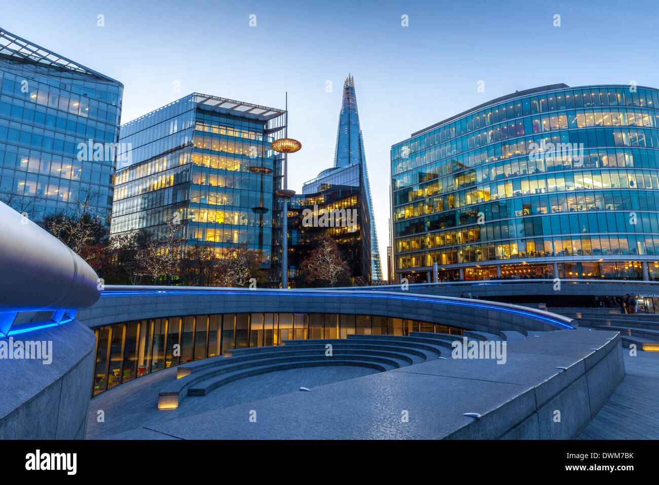 The scoop, an amphitheatre next to the GLC building, at More London
