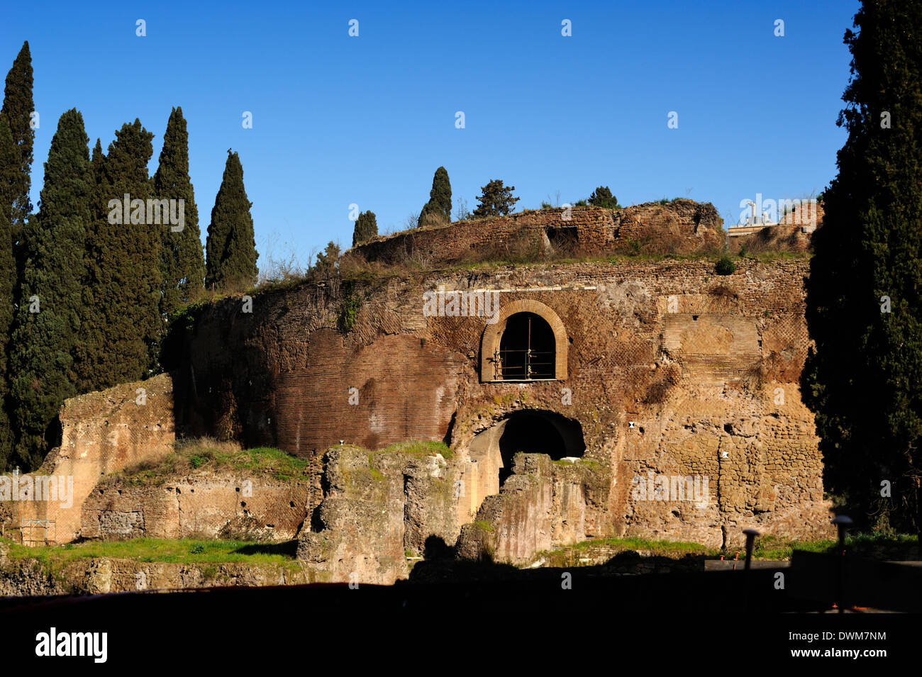 italy, rome, mausoleum of augustus Stock Photo