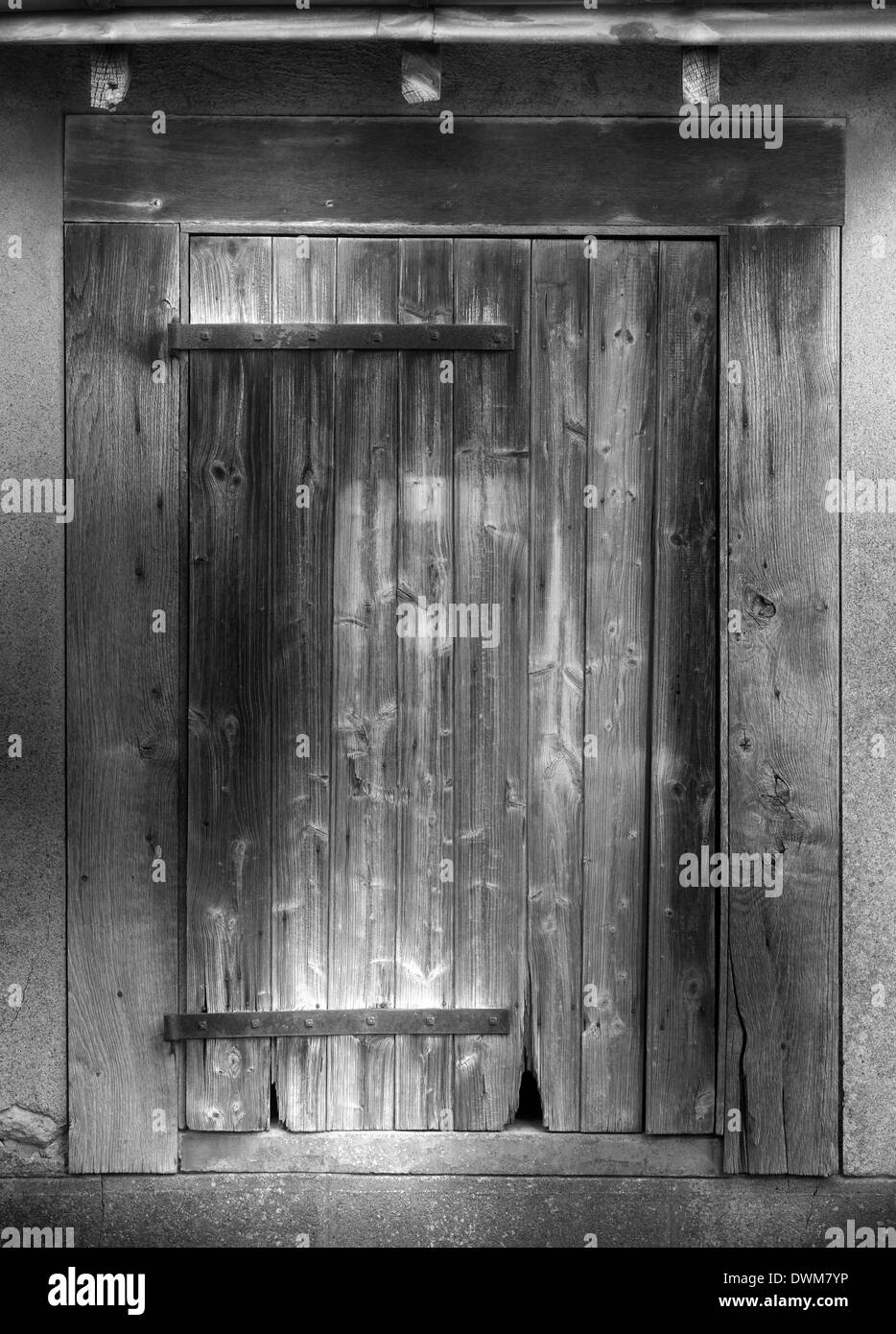 old wooden window closed Stock Photo Alamy
