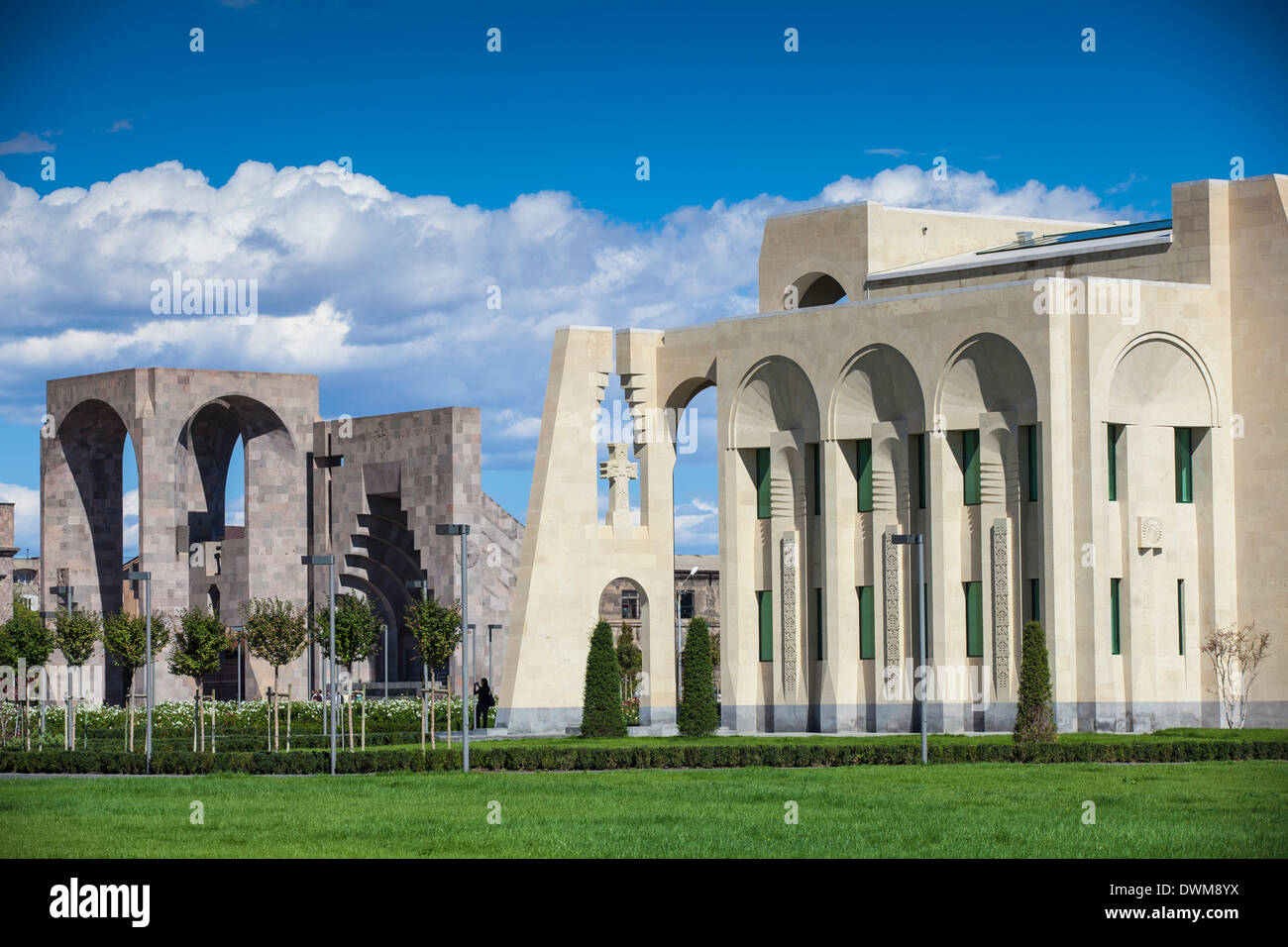 Echmiadzin complex, Armenia, Central Asia, Asia Stock Photo