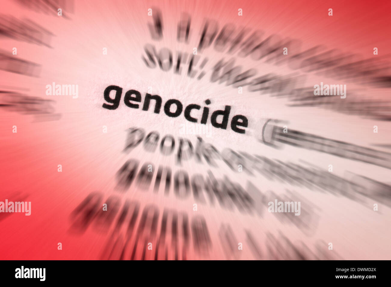 Genocide Stock Photo